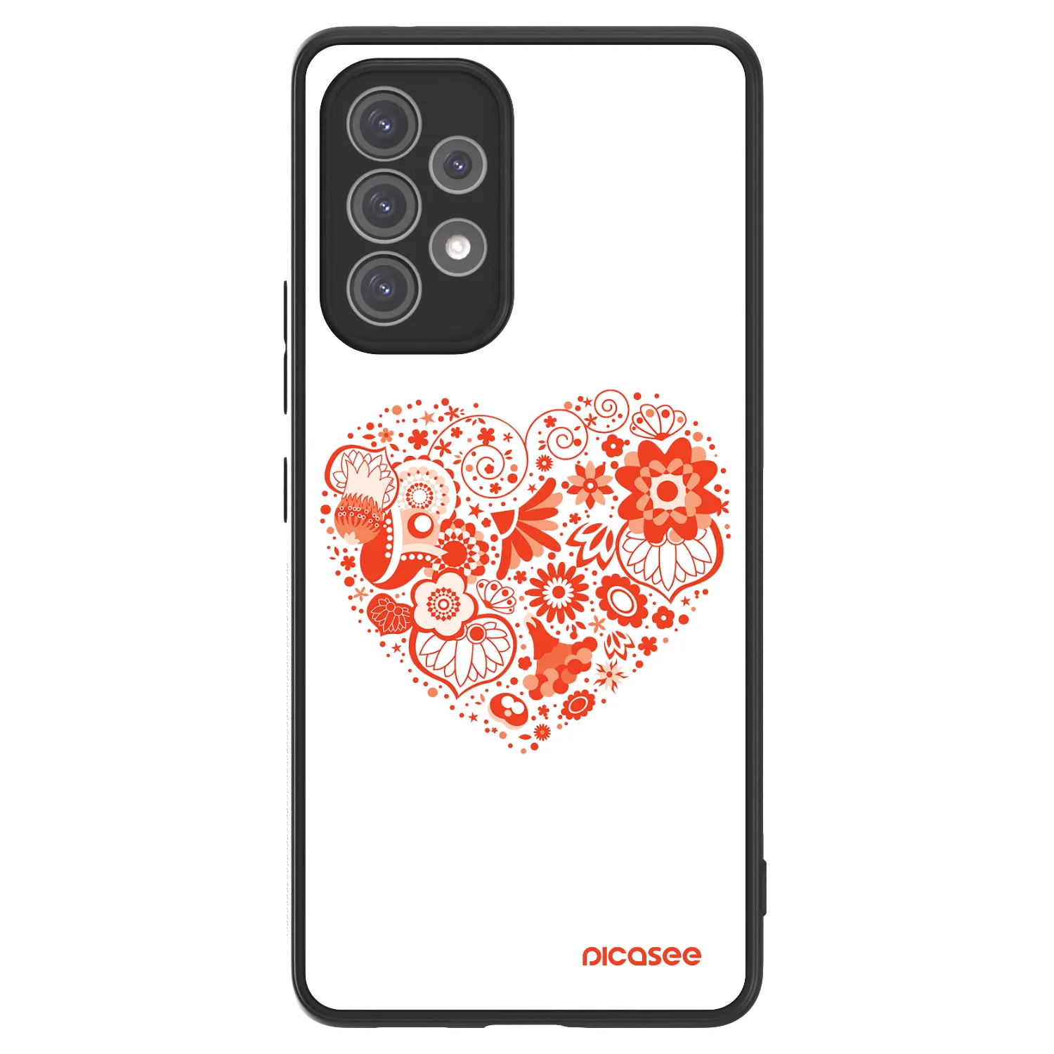 Picasee ULTIMATE CASE za Samsung Galaxy A52 5G A525F - Big heart