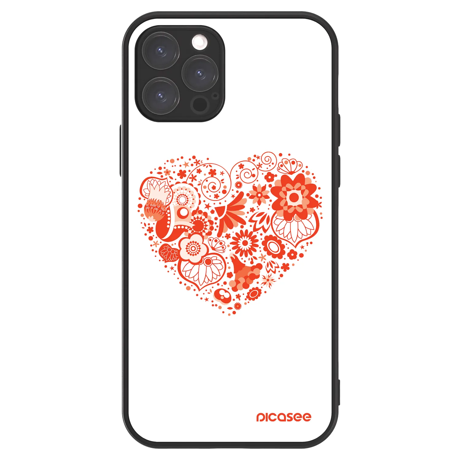 Picasee ULTIMATE CASE MagSafe za Apple iPhone 12 Pro - Big heart