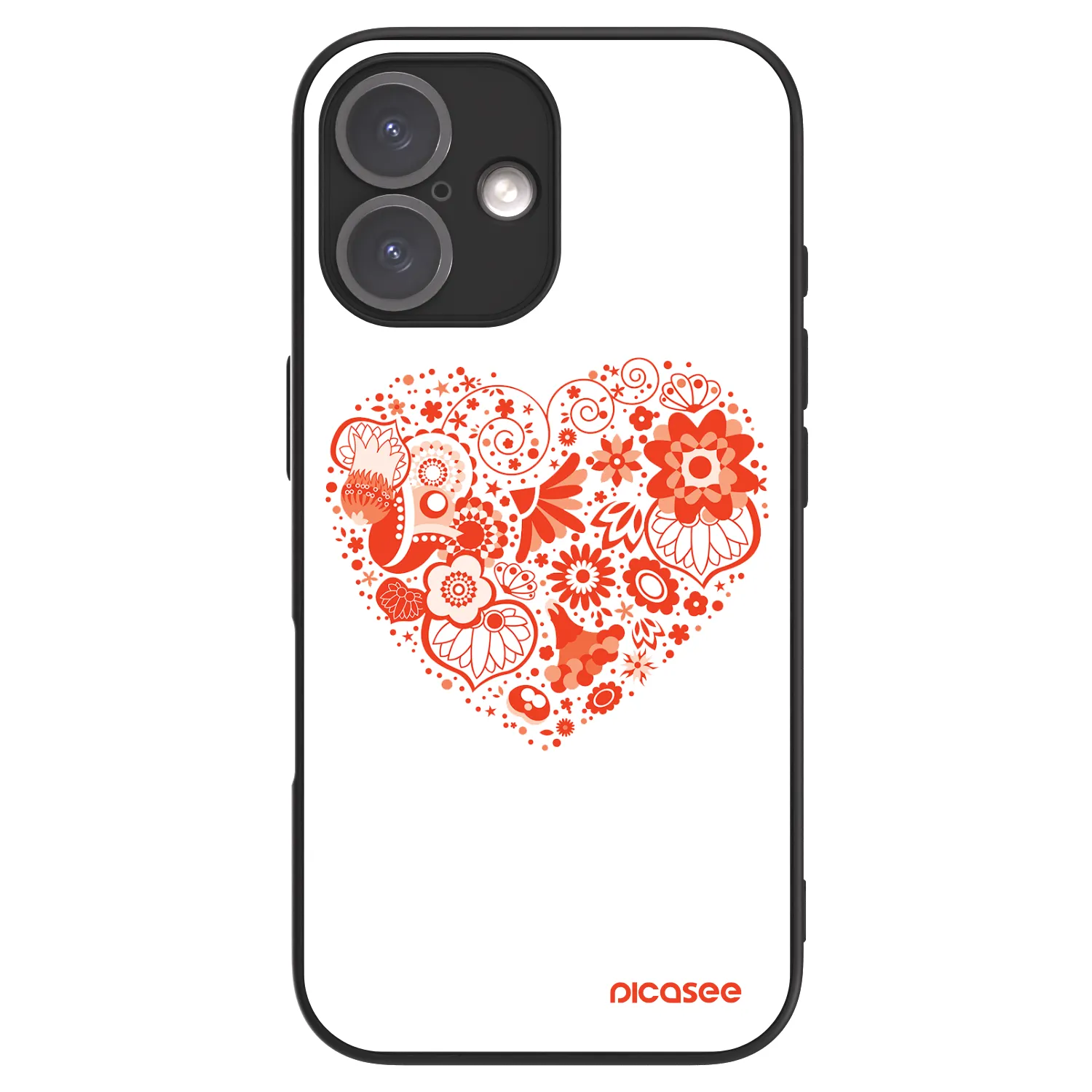 Picasee ULTIMATE CASE MagSafe za Apple iPhone 16 - Big heart