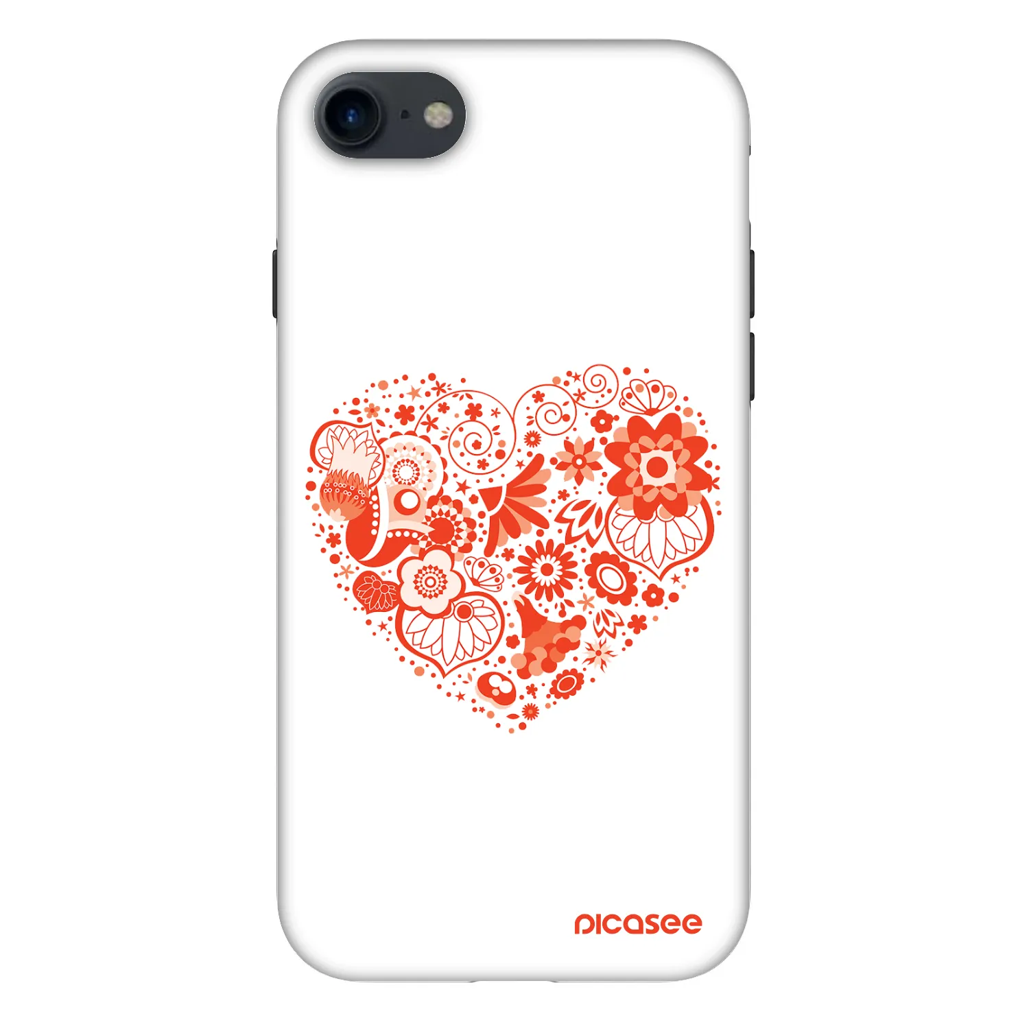 Picasee Fashion Case za Apple iPhone SE 2022 - Big heart