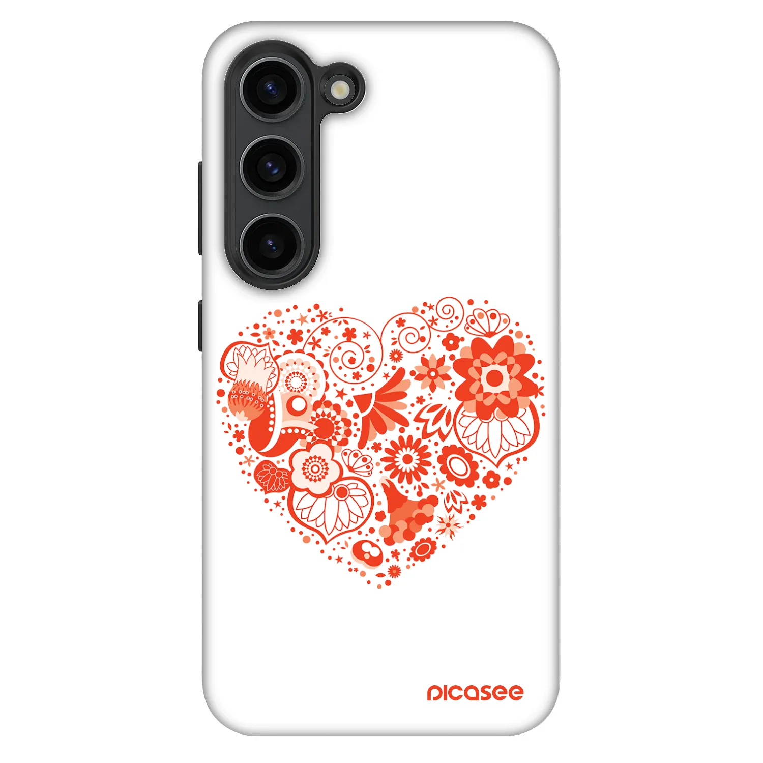 Picasee Fashion Case za Samsung Galaxy S23+ 5G - Big heart