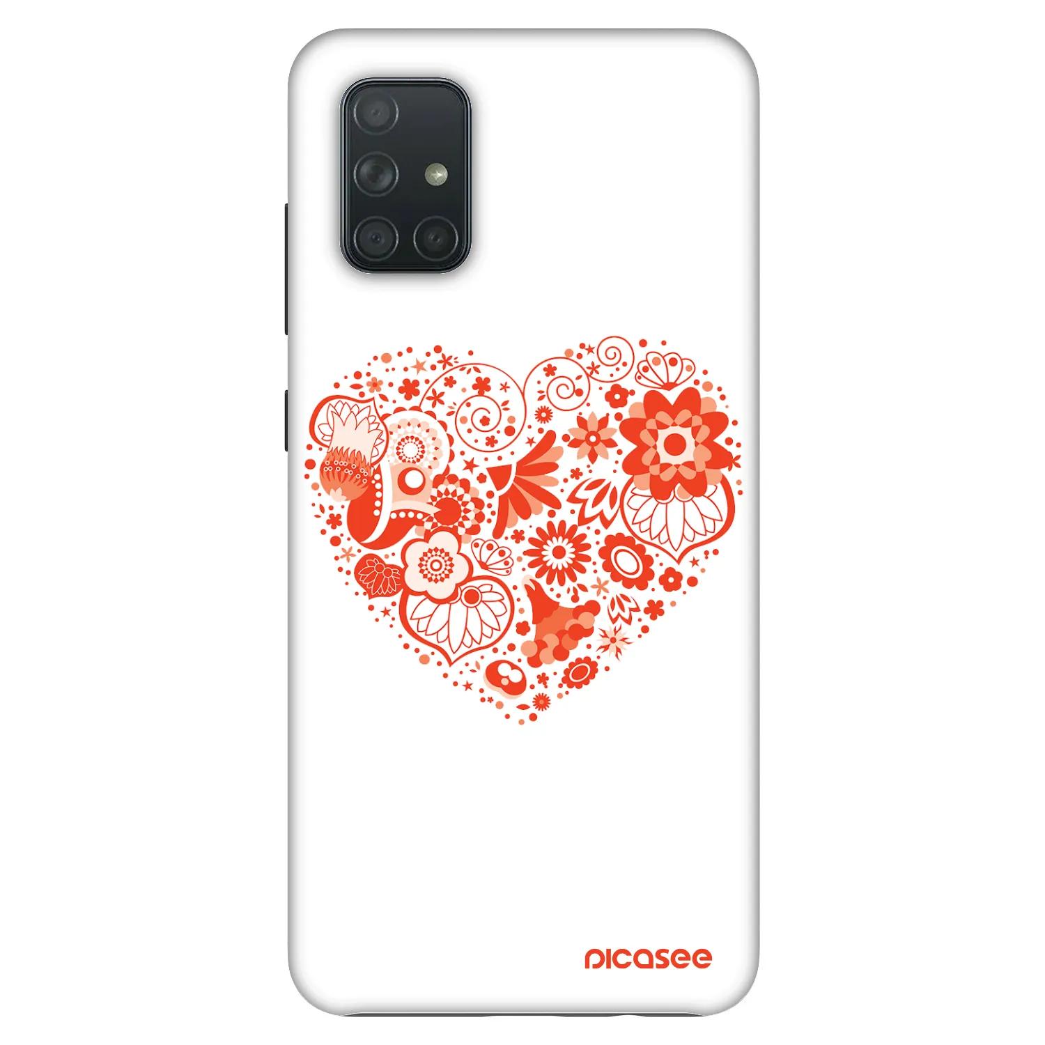 Picasee Fashion Case za Samsung Galaxy A71 A715F - Big heart