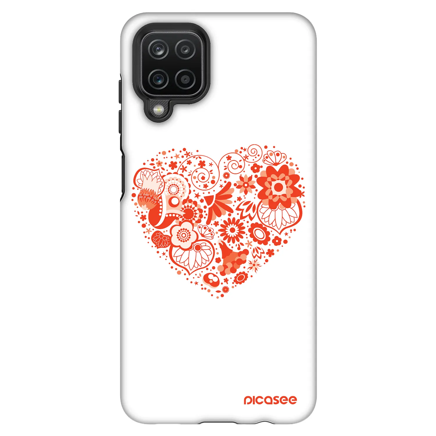 Picasee Fashion Case za Samsung Galaxy A12 A125F - Big heart