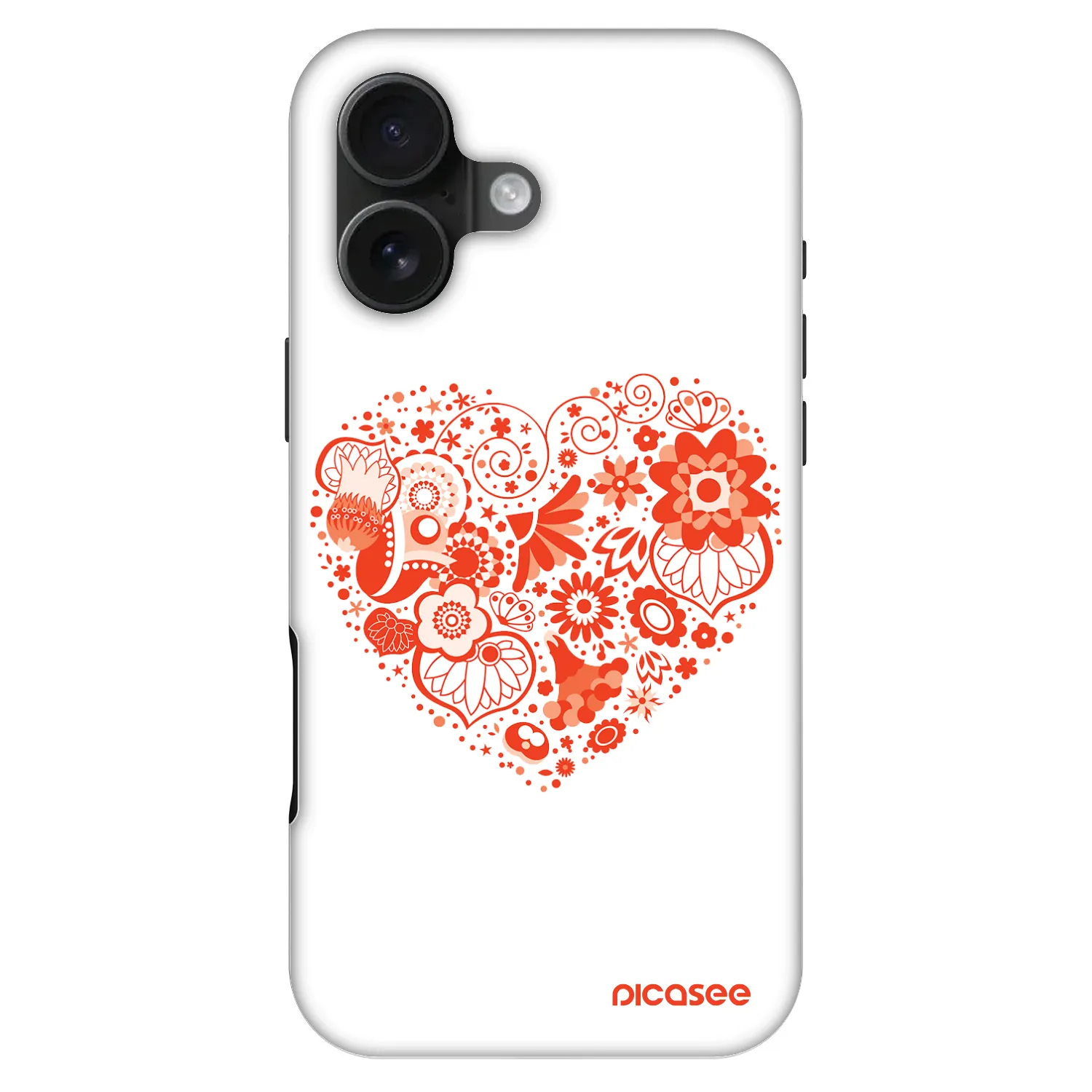 Picasee Fashion Case MagSafe za Apple iPhone 16 - Big heart