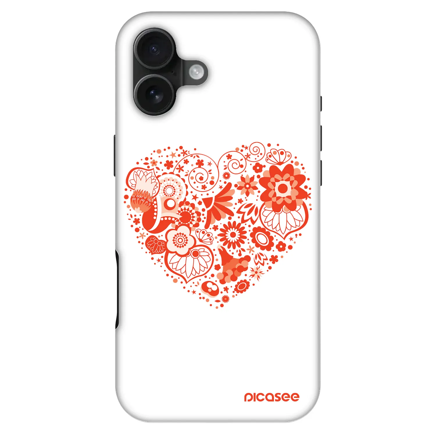 Picasee Fashion Case MagSafe za Apple iPhone 16 Plus - Big heart