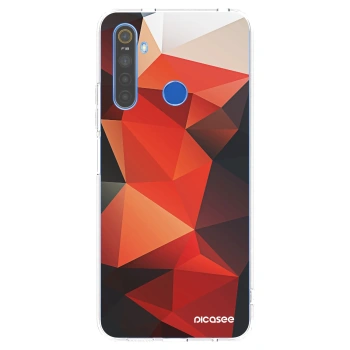 Picasee silikonski prozorni ovitek za Realme 5 - Wallpaper 2