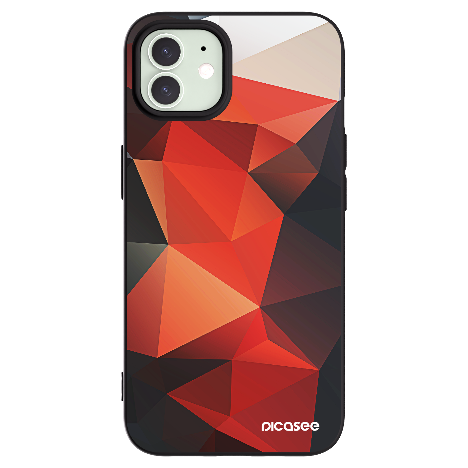 Picasee silikonski črni ovitek za Apple iPhone 12 Pro - Wallpaper 2