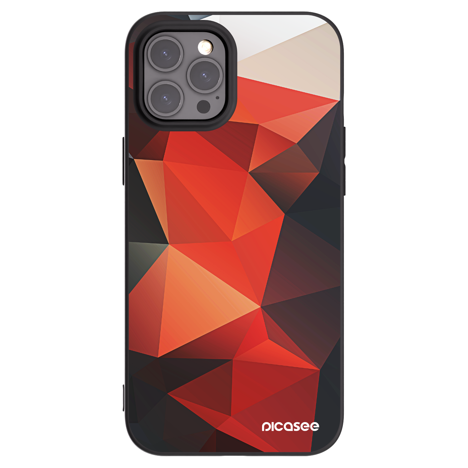 Picasee silikonski črni ovitek za Apple iPhone 12 Pro Max - Wallpaper 2