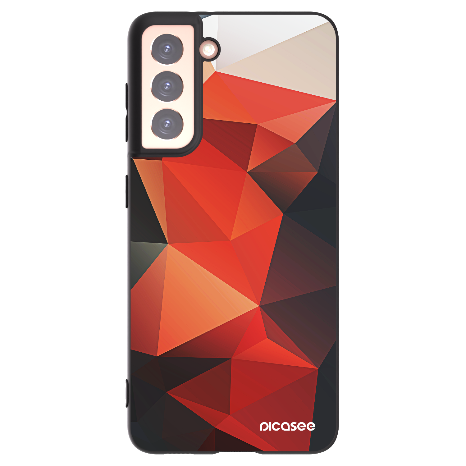 Picasee silikonski črni ovitek za Samsung Galaxy S21 5G G991B - Wallpaper 2