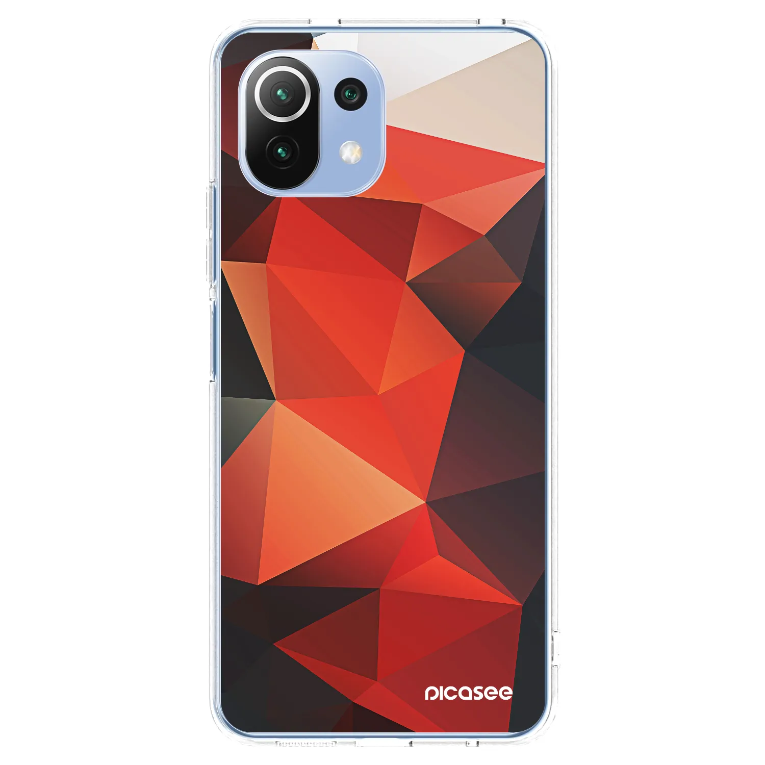Picasee silikonski prozorni ovitek za Xiaomi Mi 11 Lite - Wallpaper 2