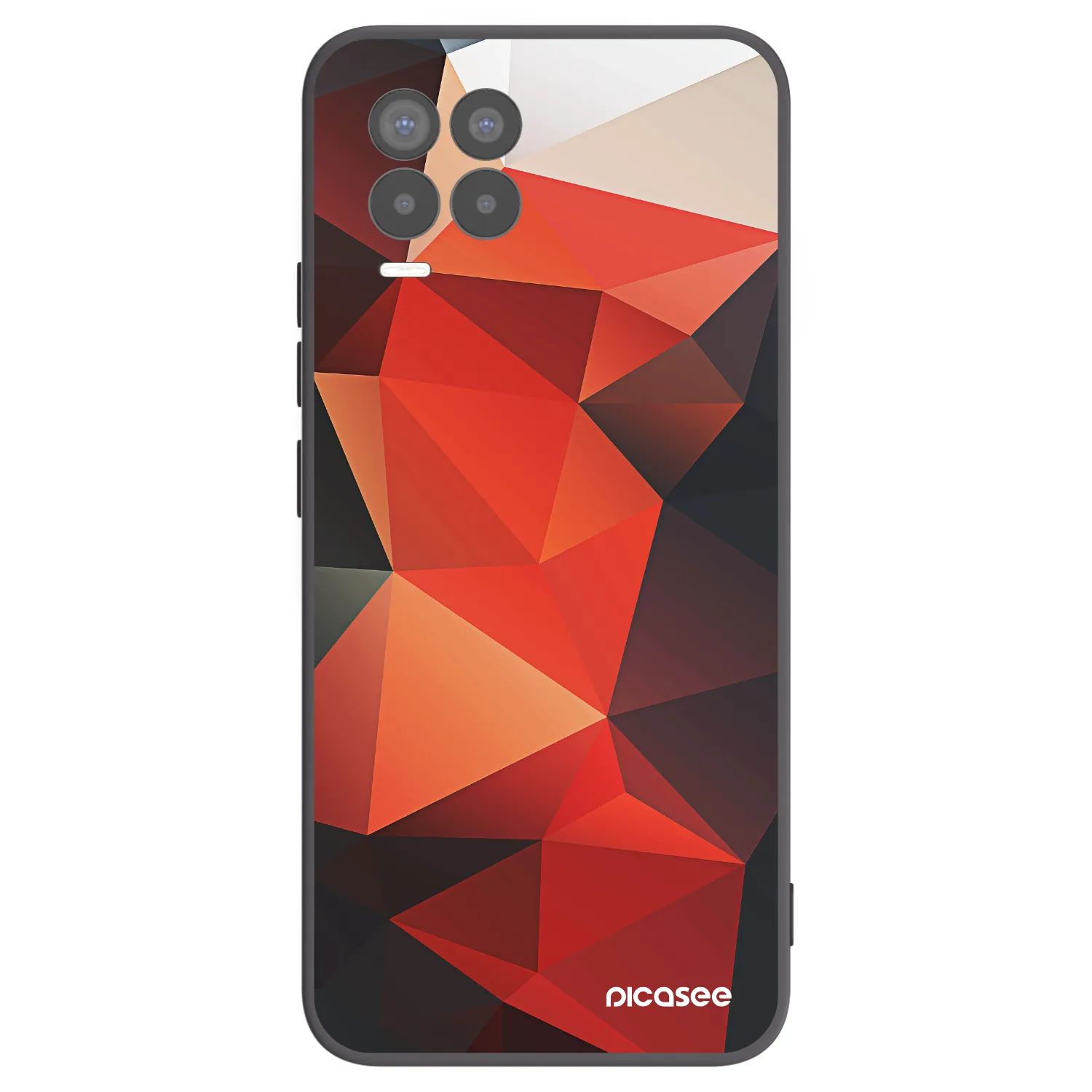 Picasee silikonski črni ovitek za Realme 8 Pro - Wallpaper 2