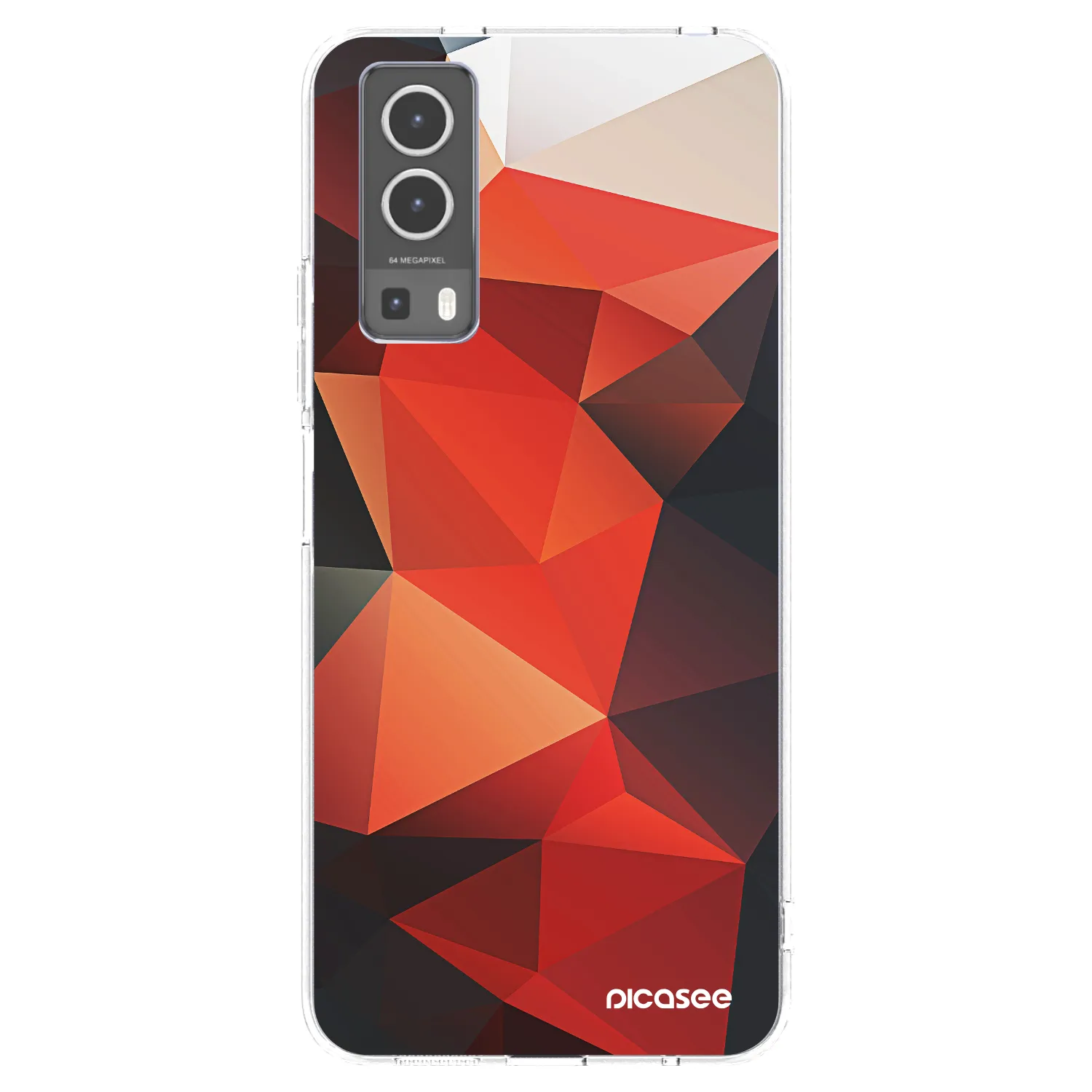 Picasee silikonski prozorni ovitek za Vivo Y72 5G - Wallpaper 2