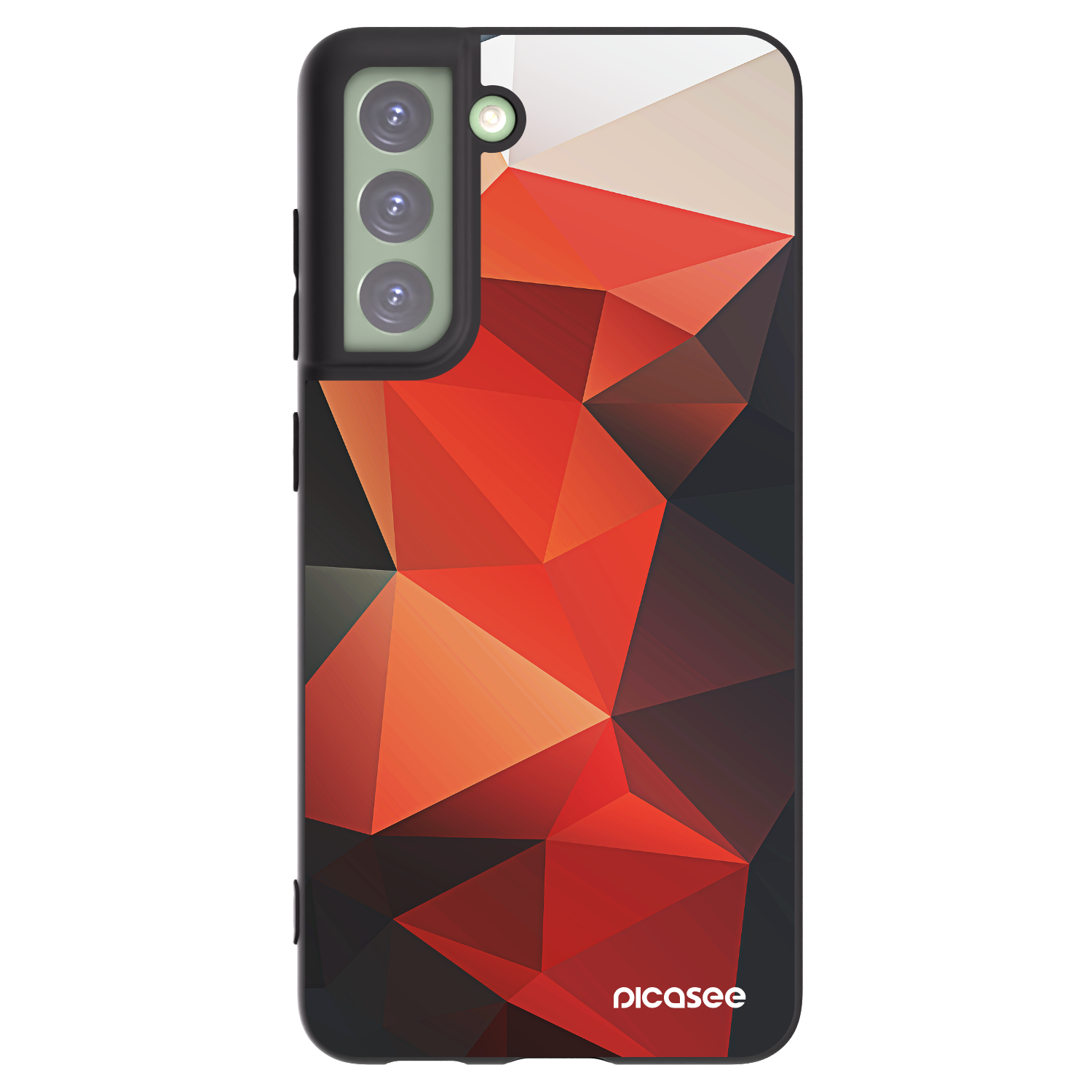 Picasee silikonski črni ovitek za Samsung Galaxy S21 FE 5G - Wallpaper 2