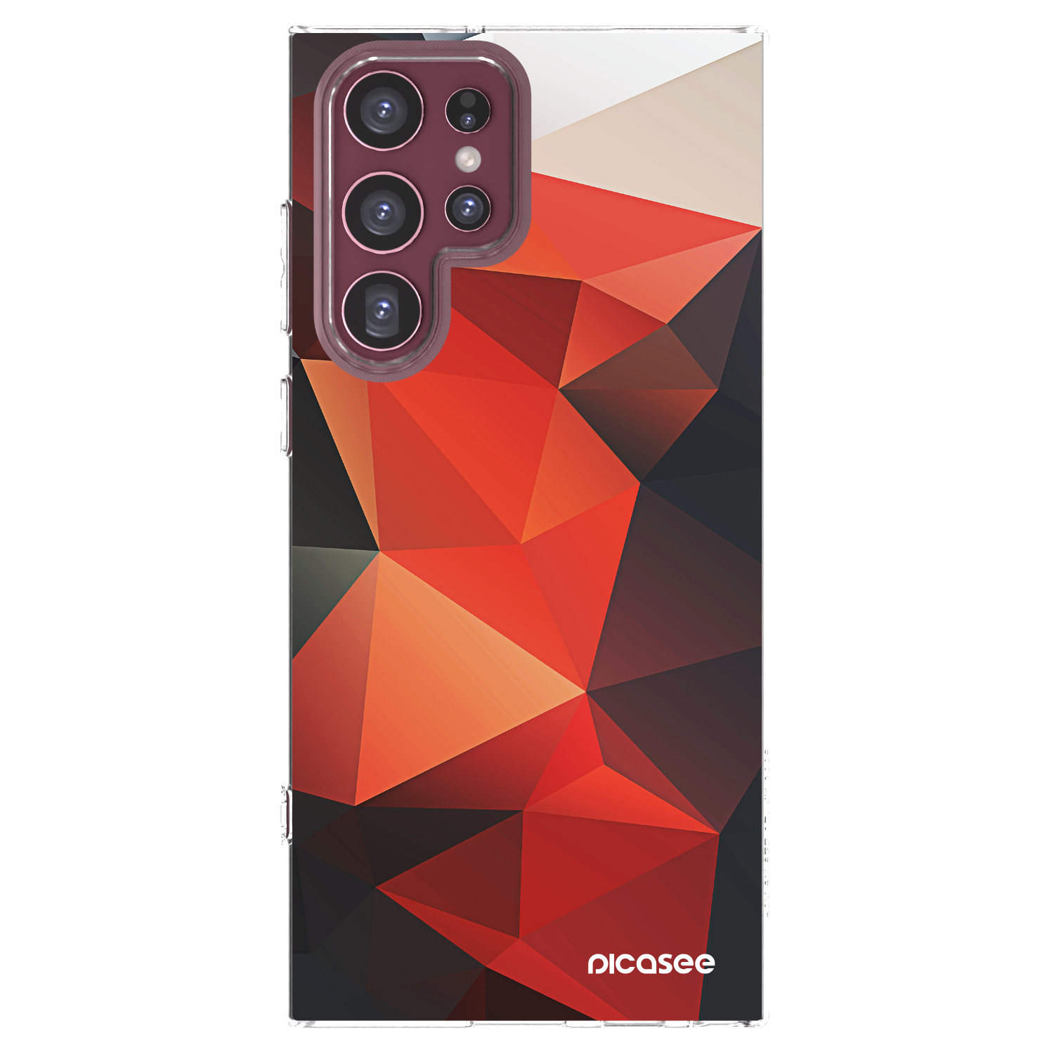 Picasee silikonski prozorni ovitek za Samsung Galaxy S22 Ultra 5G - Wallpaper 2