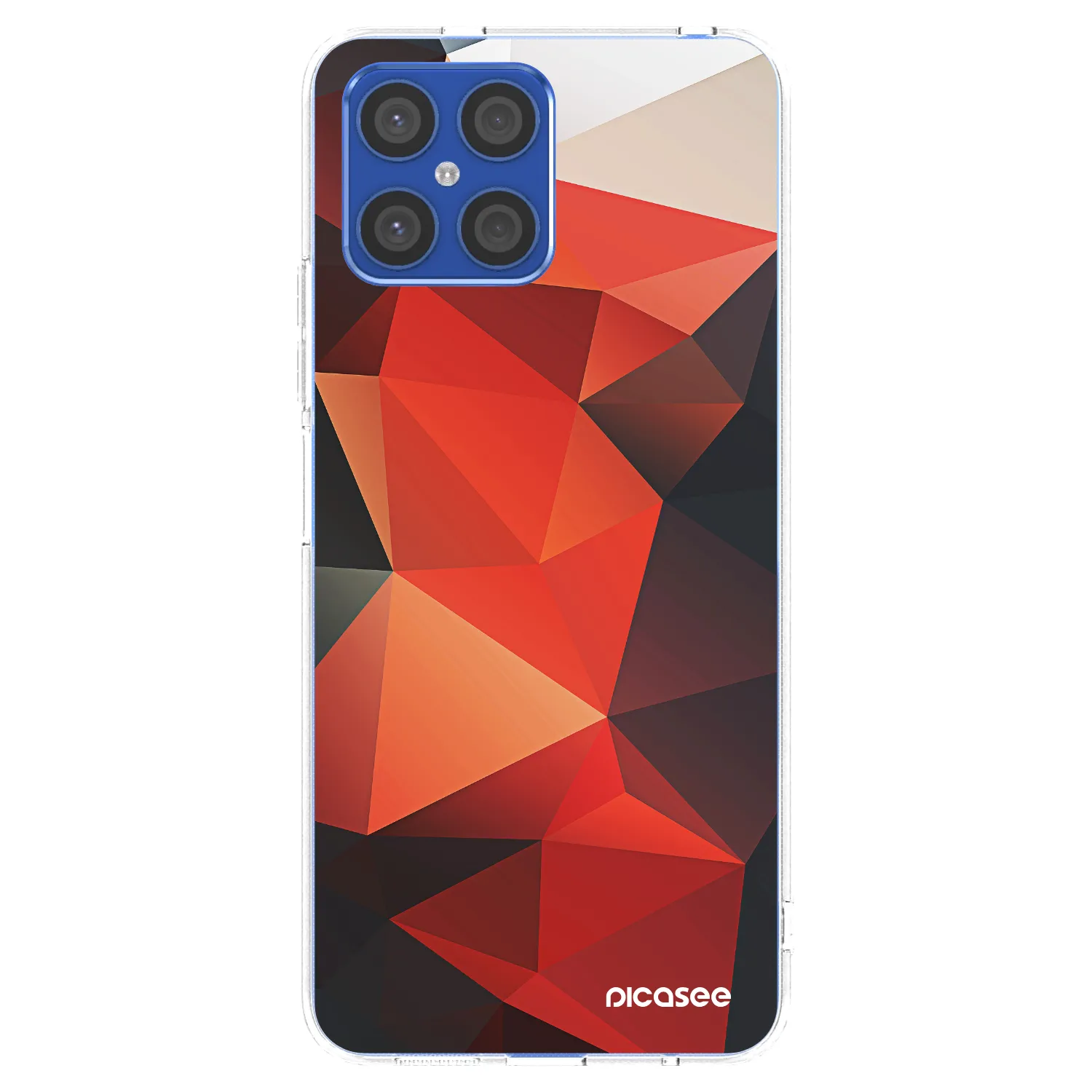 Picasee silikonski prozorni ovitek za Honor X8 4G - Wallpaper 2