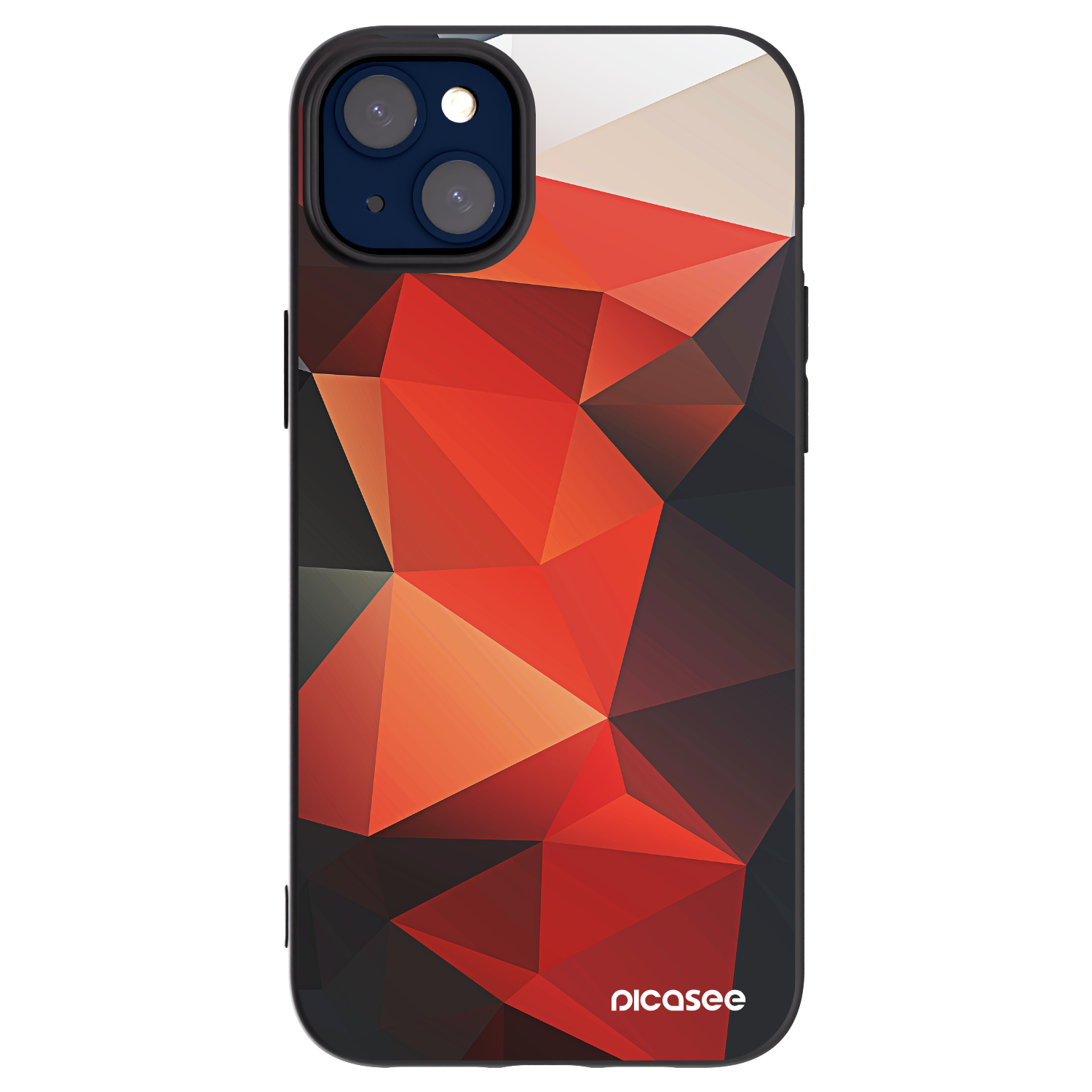 Picasee silikonski črni ovitek za Apple iPhone 14 Plus - Wallpaper 2