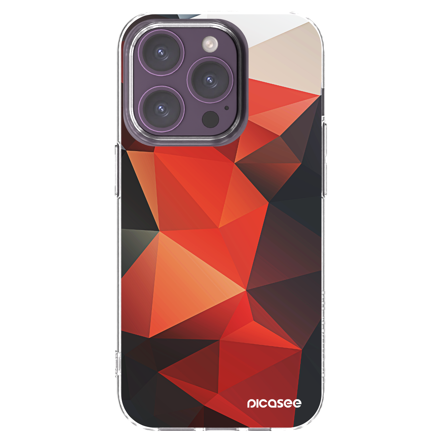 Picasee silikonski prozorni ovitek za Apple iPhone 14 Pro - Wallpaper 2