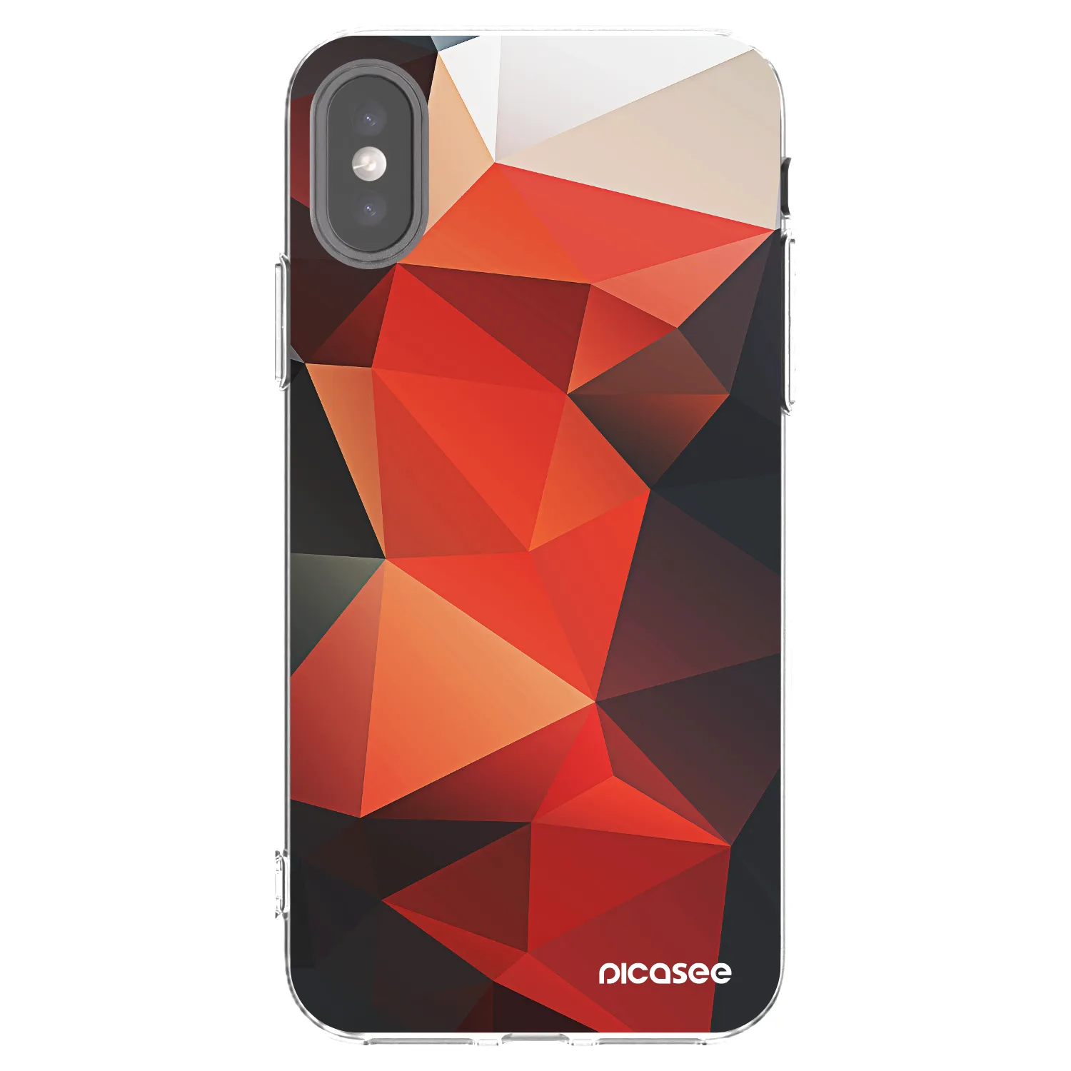 Picasee silikonski prozorni ovitek za Apple iPhone X/XS - Wallpaper 2