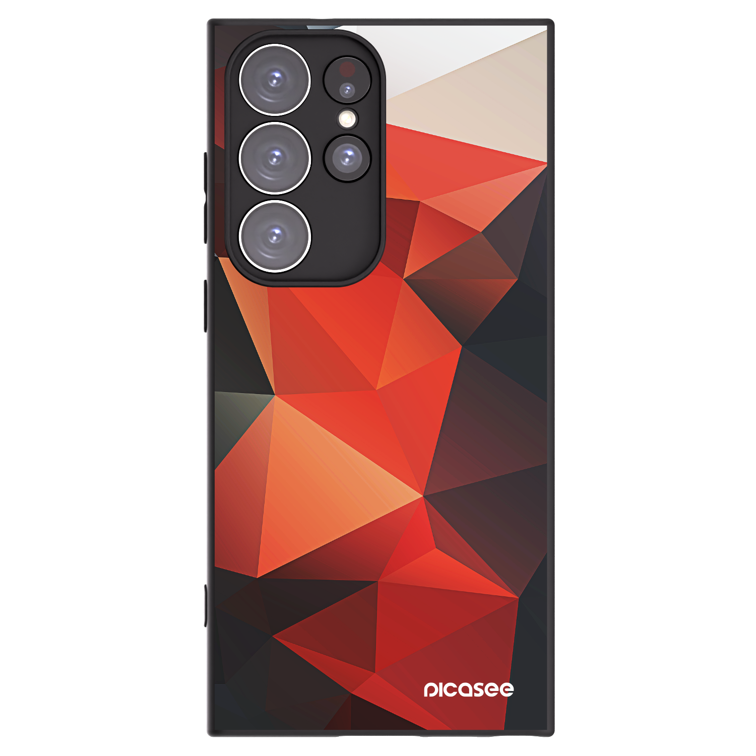 Picasee silikonski črni ovitek za Samsung Galaxy S23 Ultra 5G - Wallpaper 2