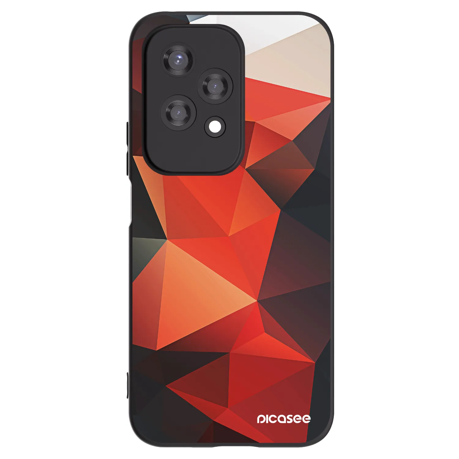 Picasee silikonski črni ovitek za Honor 200 Lite - Wallpaper 2