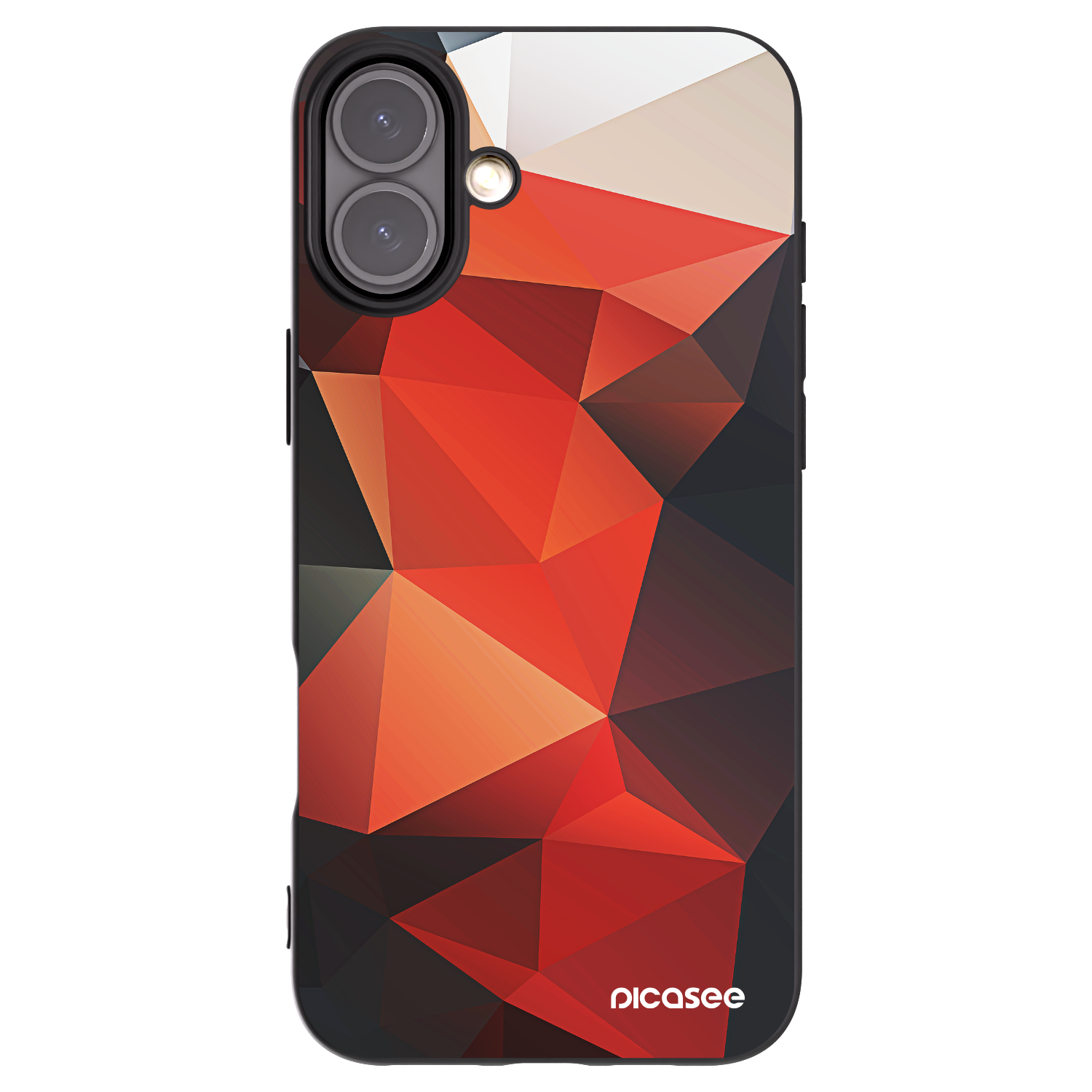 Picasee silikonski črni ovitek za Apple iPhone 16 Plus - Wallpaper 2