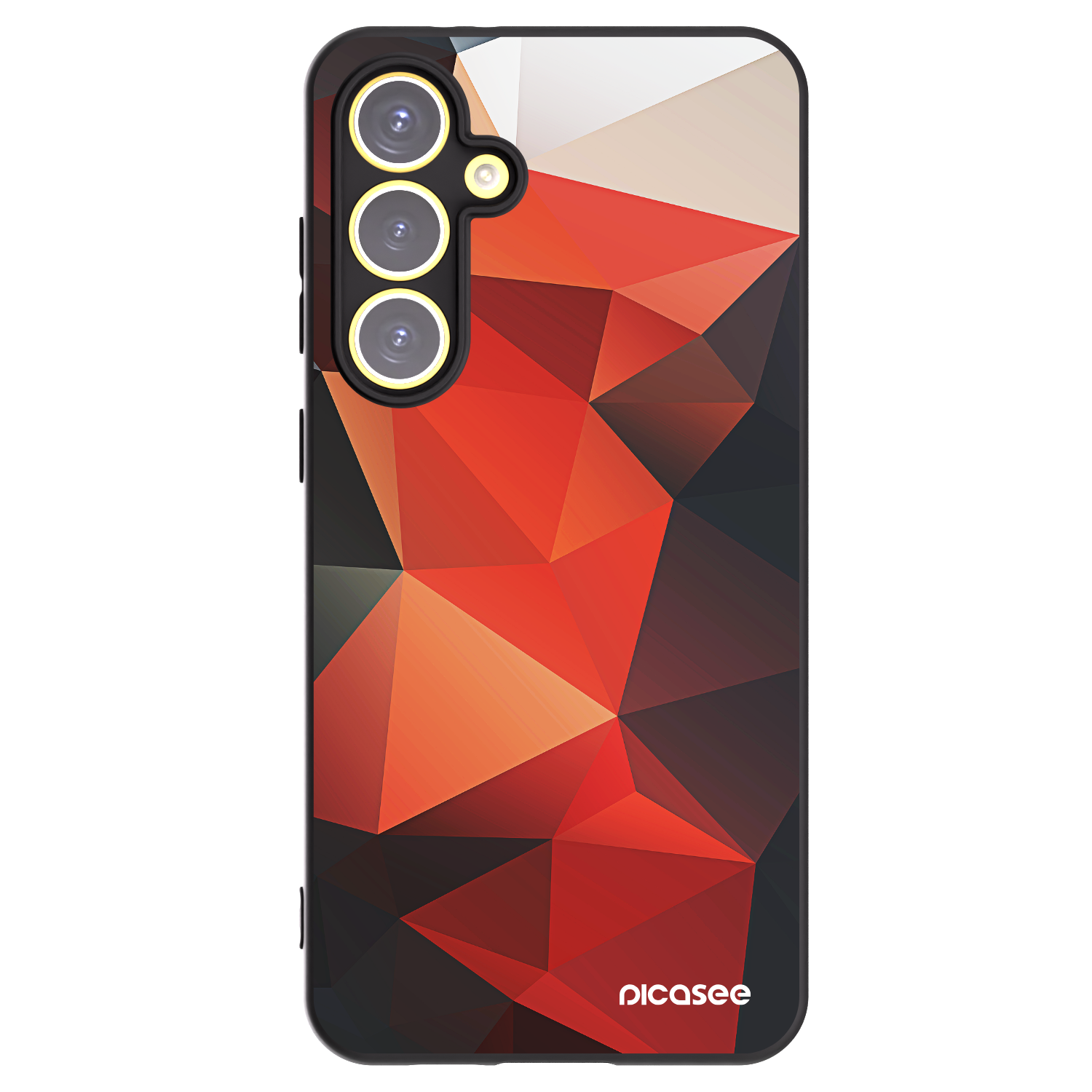 Picasee silikonski črni ovitek za Samsung Galaxy S24 FE S721B - Wallpaper 2