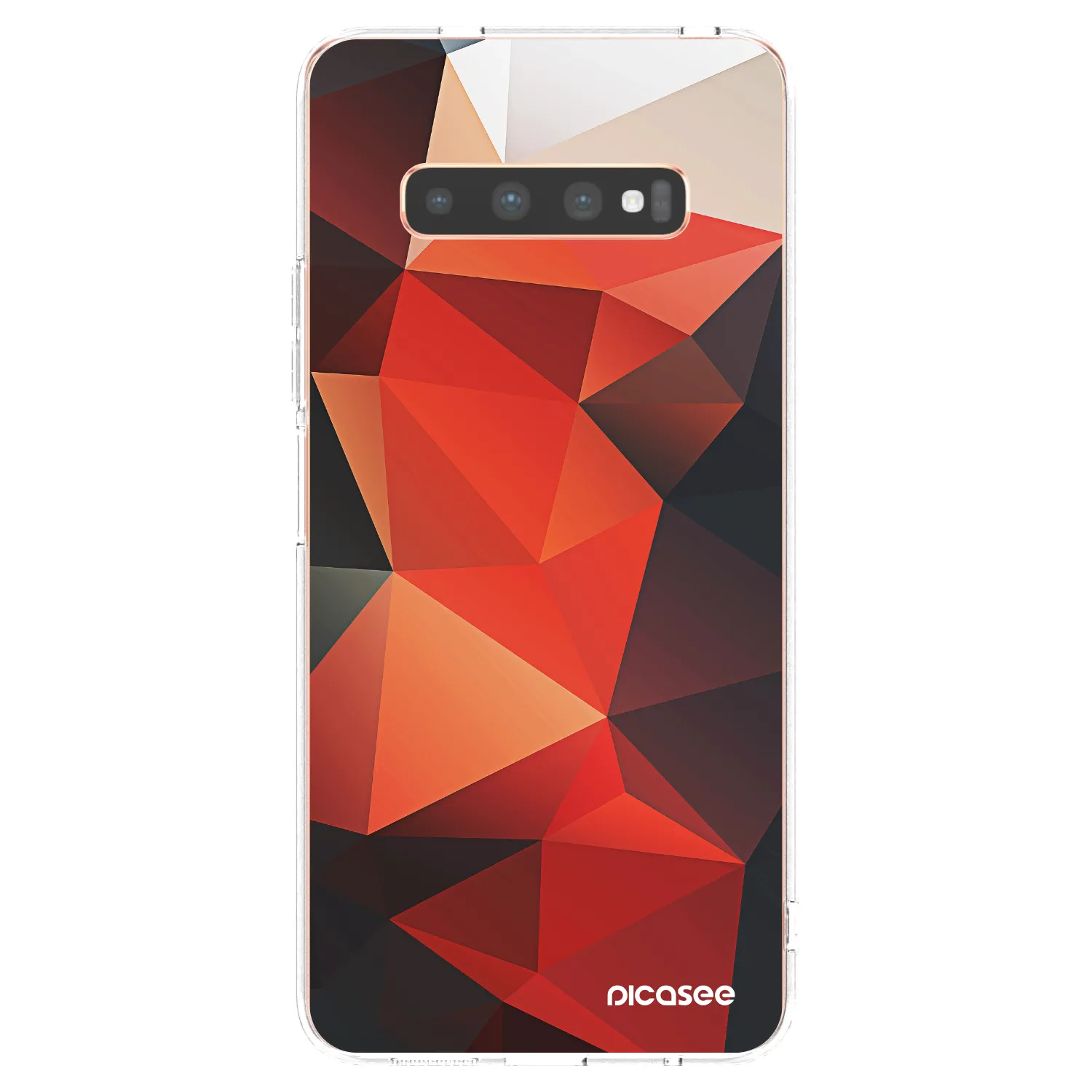 Picasee silikonski prozorni ovitek za Samsung Galaxy S10 Plus G975 - Wallpaper 2