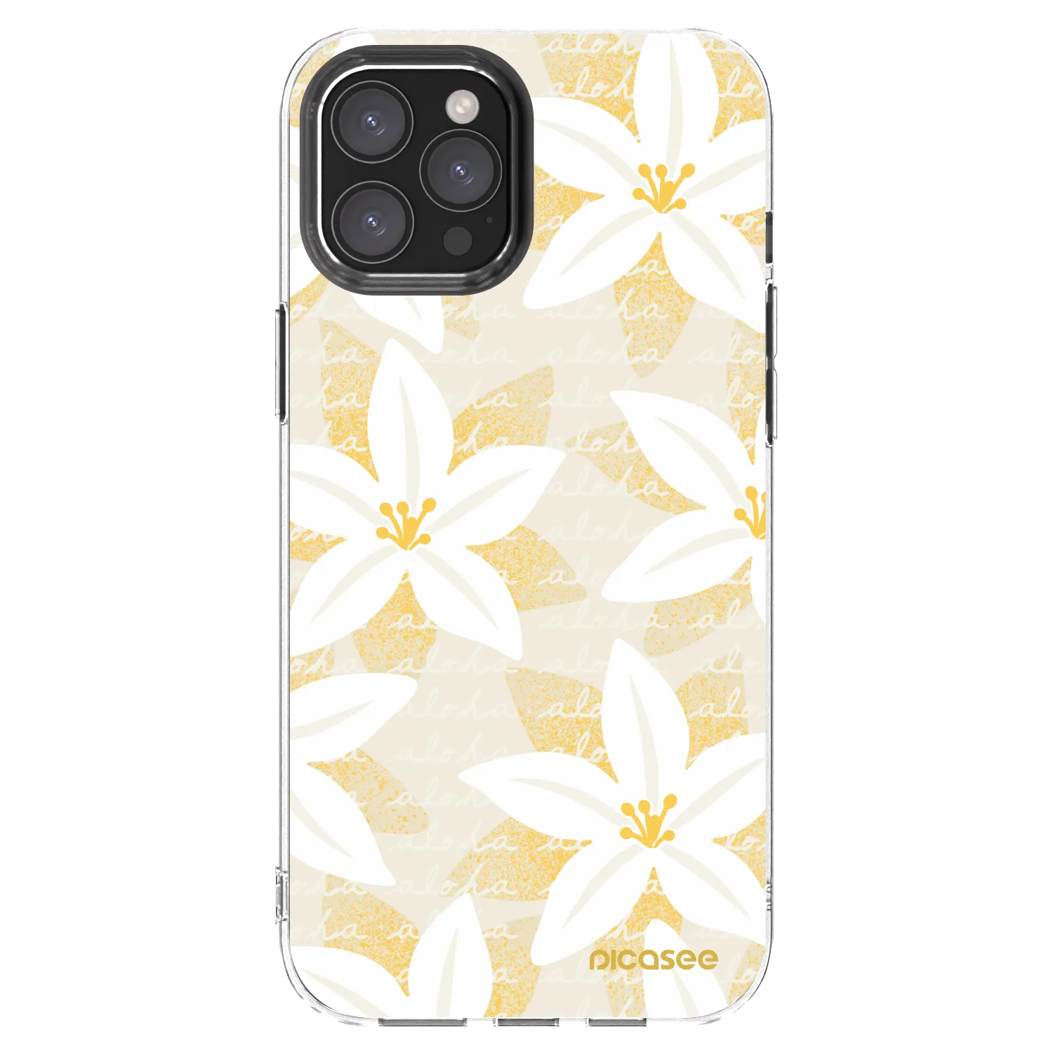 Picasee silikonski prozorni ovitek za Apple iPhone 12 Pro Max - Island Leave