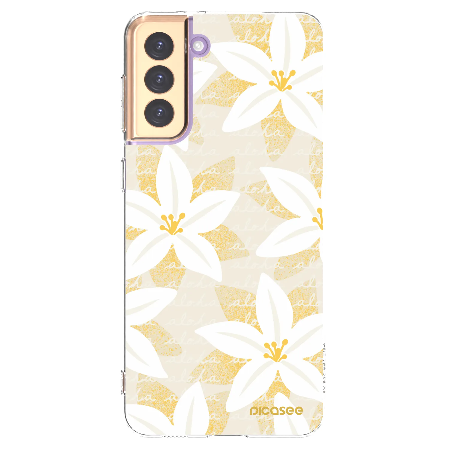 Picasee silikonski prozorni ovitek za Samsung Galaxy S21+ 5G G996F - Island Leave