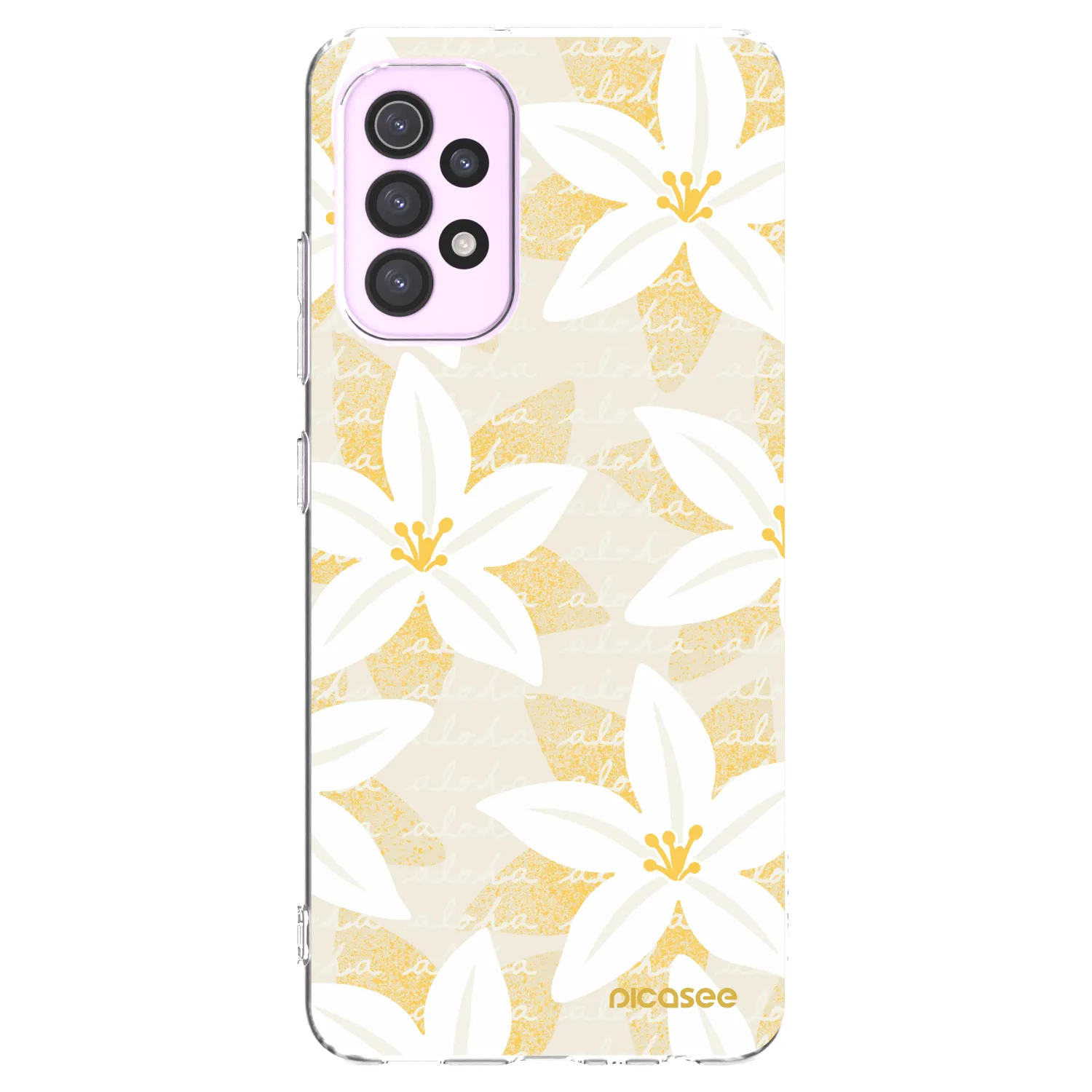 Picasee silikonski prozorni ovitek za Samsung Galaxy A32 5G A326B - Island Leave