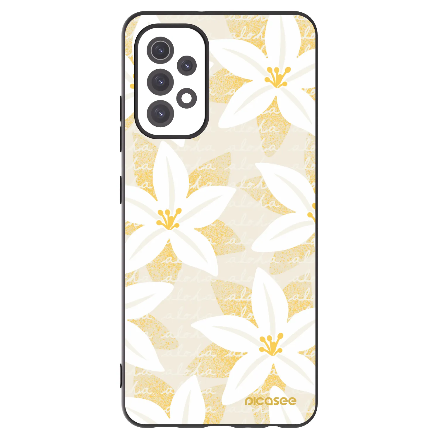Picasee silikonski črni ovitek za Samsung Galaxy A32 5G A326B - Island Leave