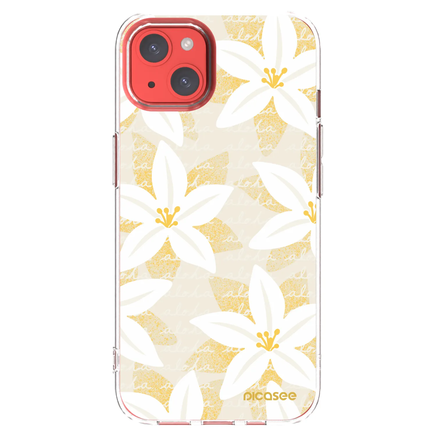 Picasee silikonski prozorni ovitek za Apple iPhone 13 - Island Leave