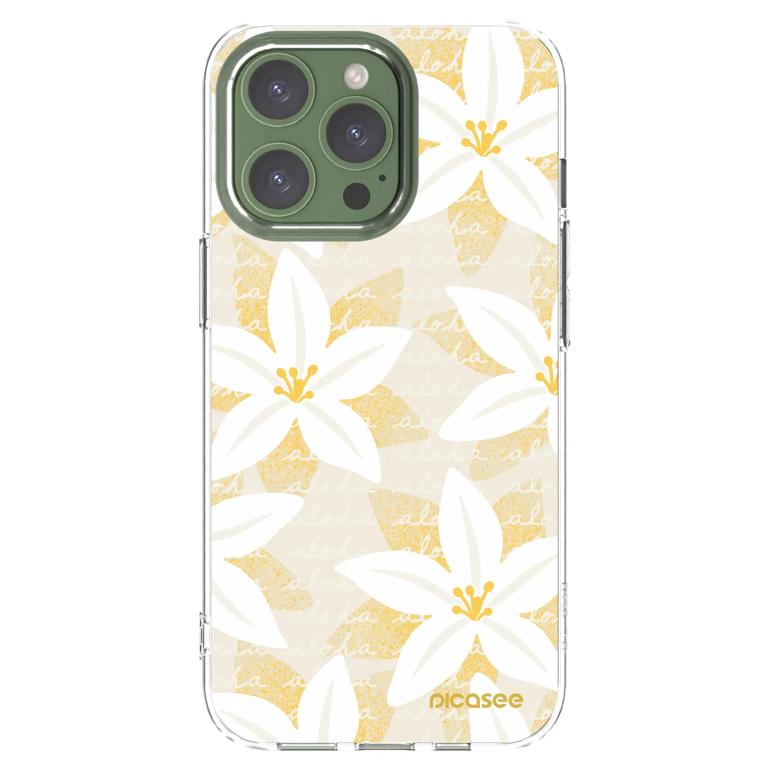 Picasee silikonski prozorni ovitek za Apple iPhone 13 Pro - Island Leave