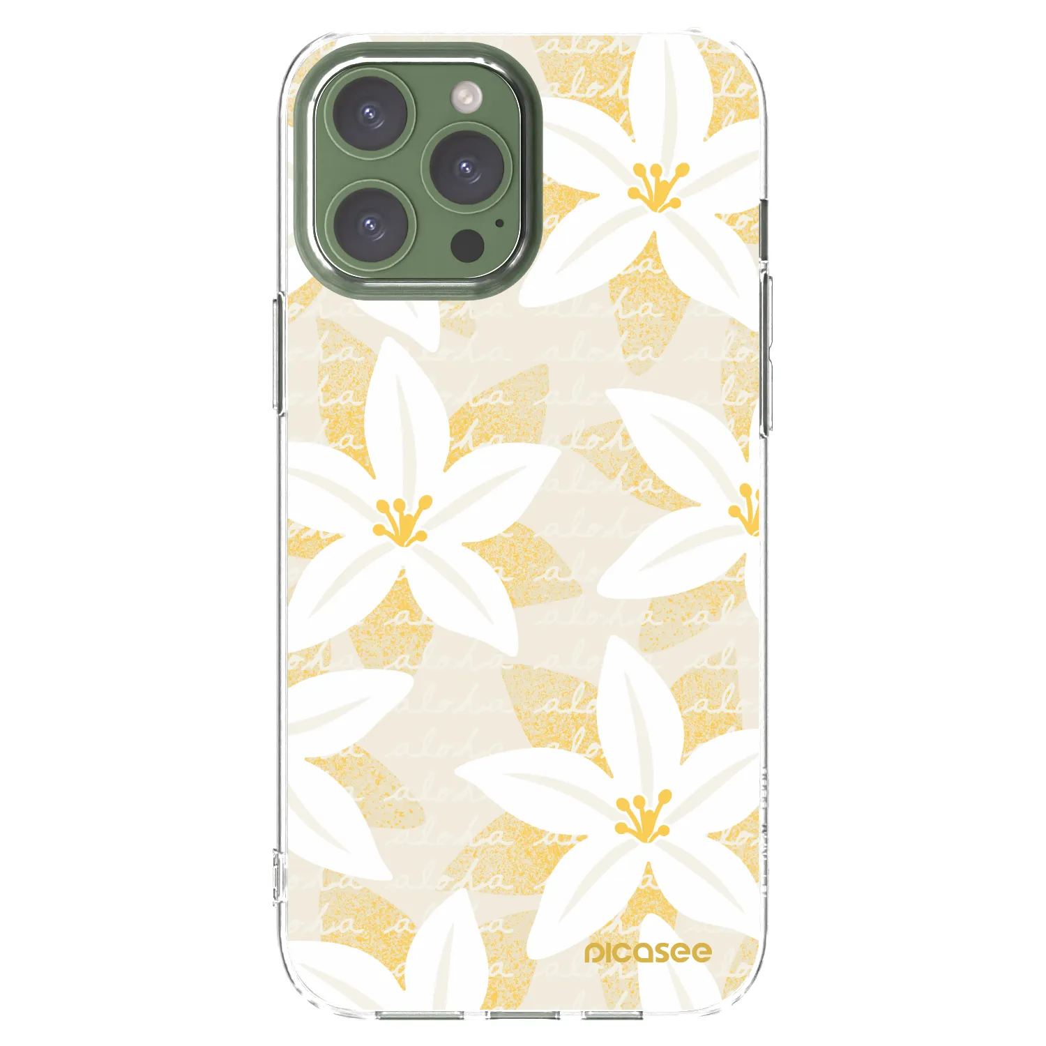 Picasee silikonski prozorni ovitek za Apple iPhone 13 Pro Max - Island Leave