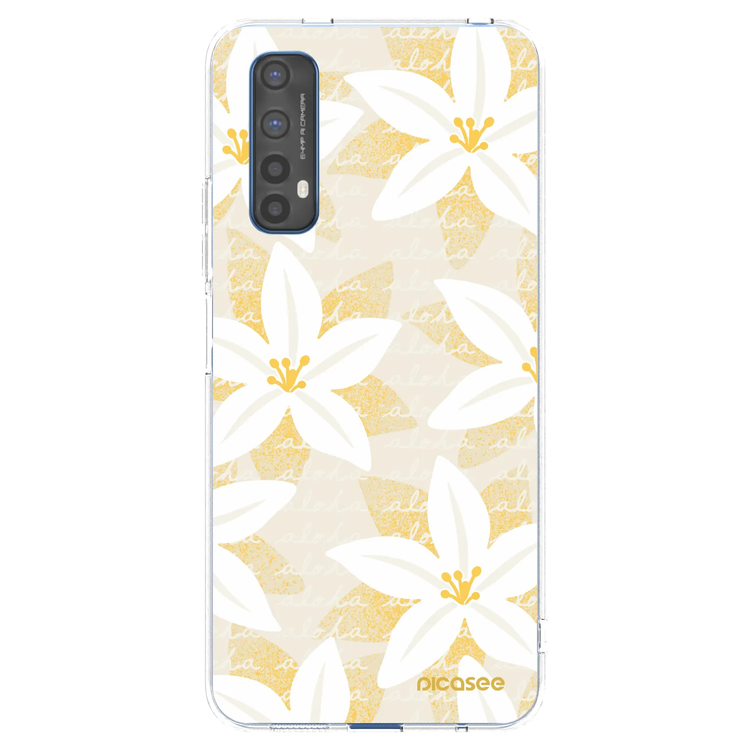 Picasee silikonski prozorni ovitek za Realme 7 - Island Leave