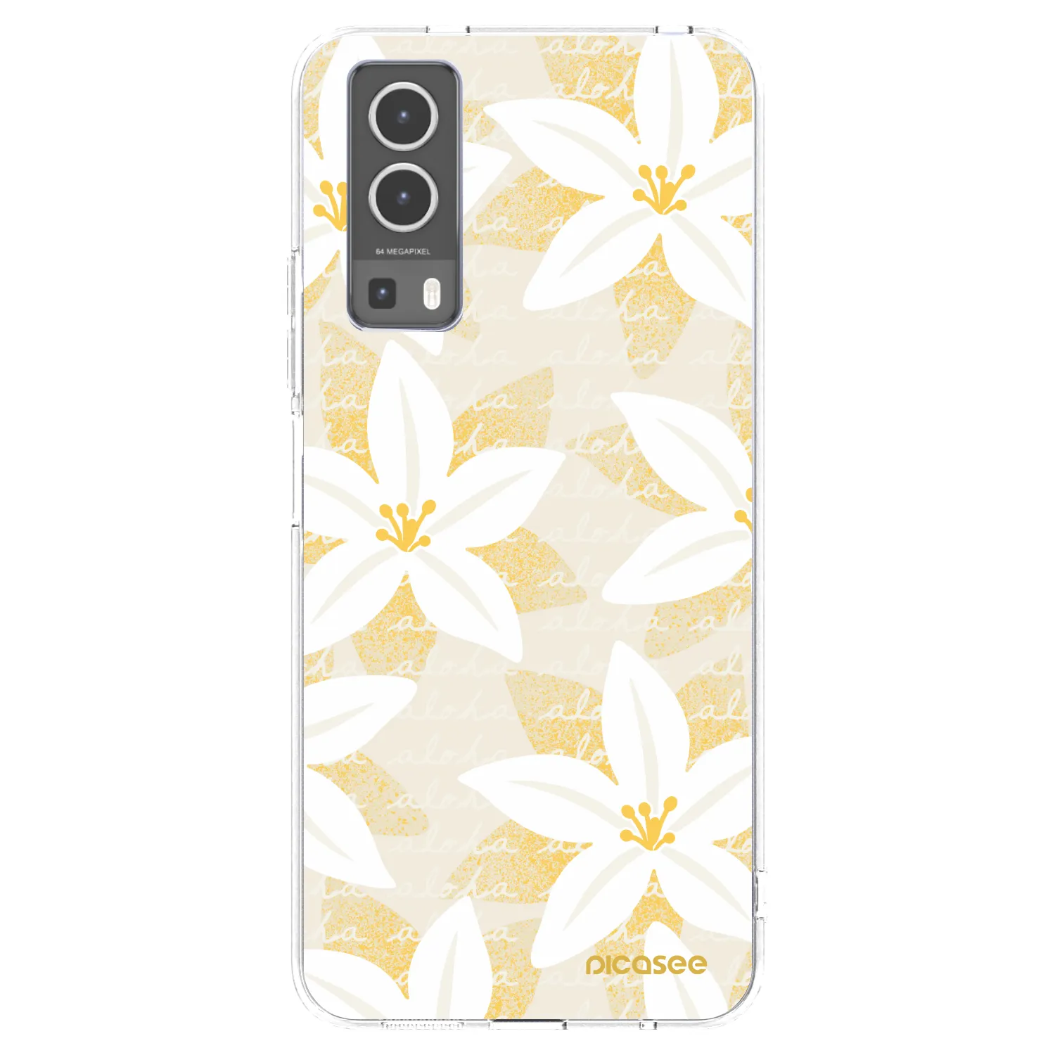 Picasee silikonski prozorni ovitek za Vivo Y72 5G - Island Leave