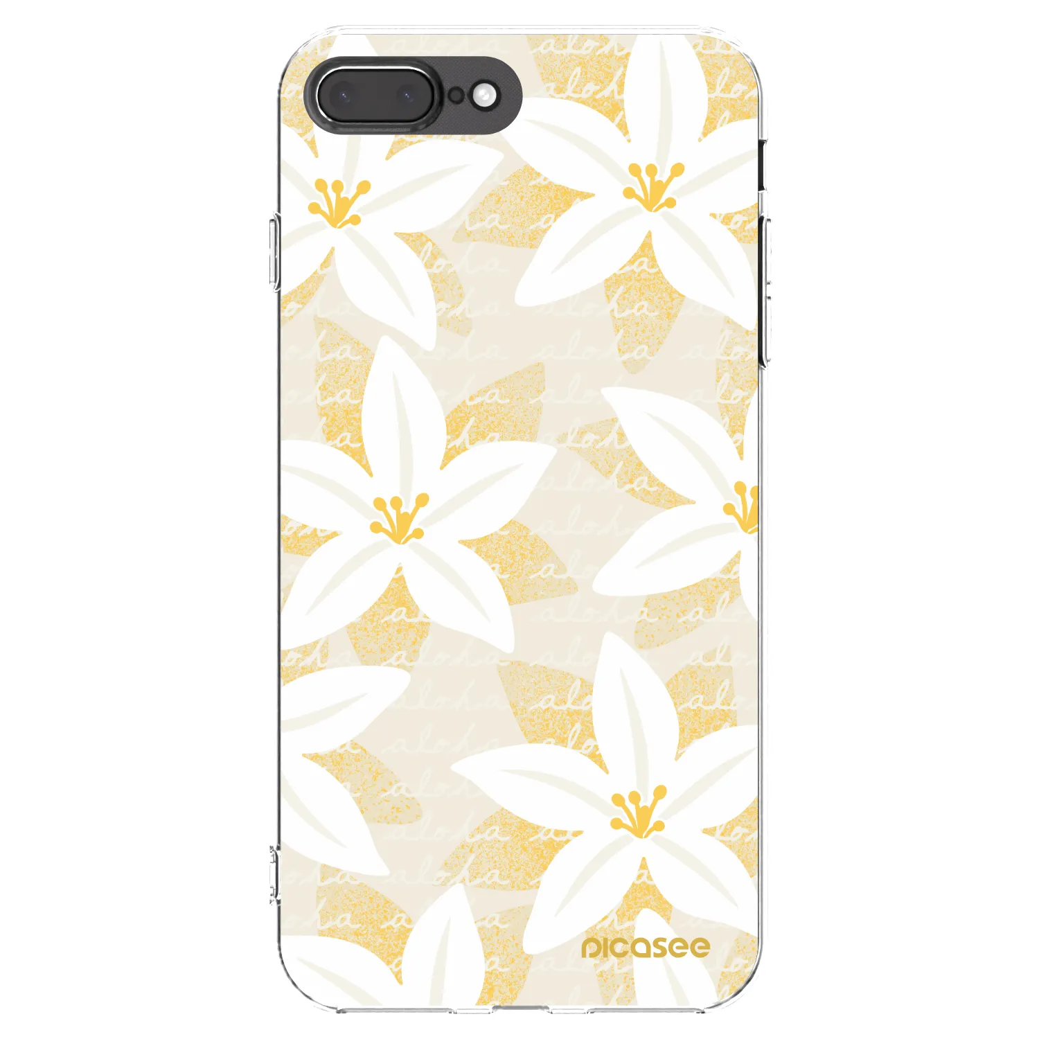 Picasee silikonski prozorni ovitek za Apple iPhone 7 Plus - Island Leave
