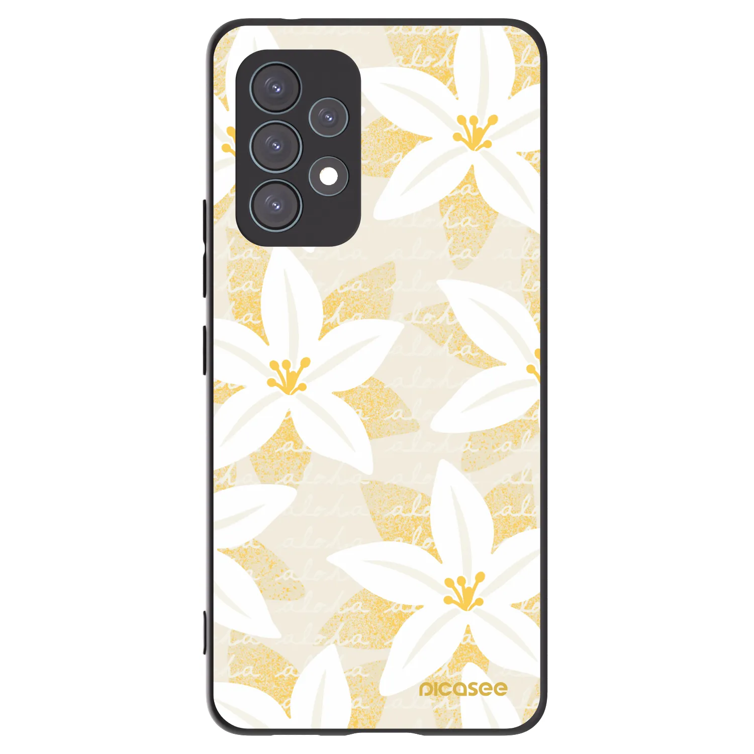 Picasee silikonski črni ovitek za Samsung Galaxy A53 5G A536 - Island Leave