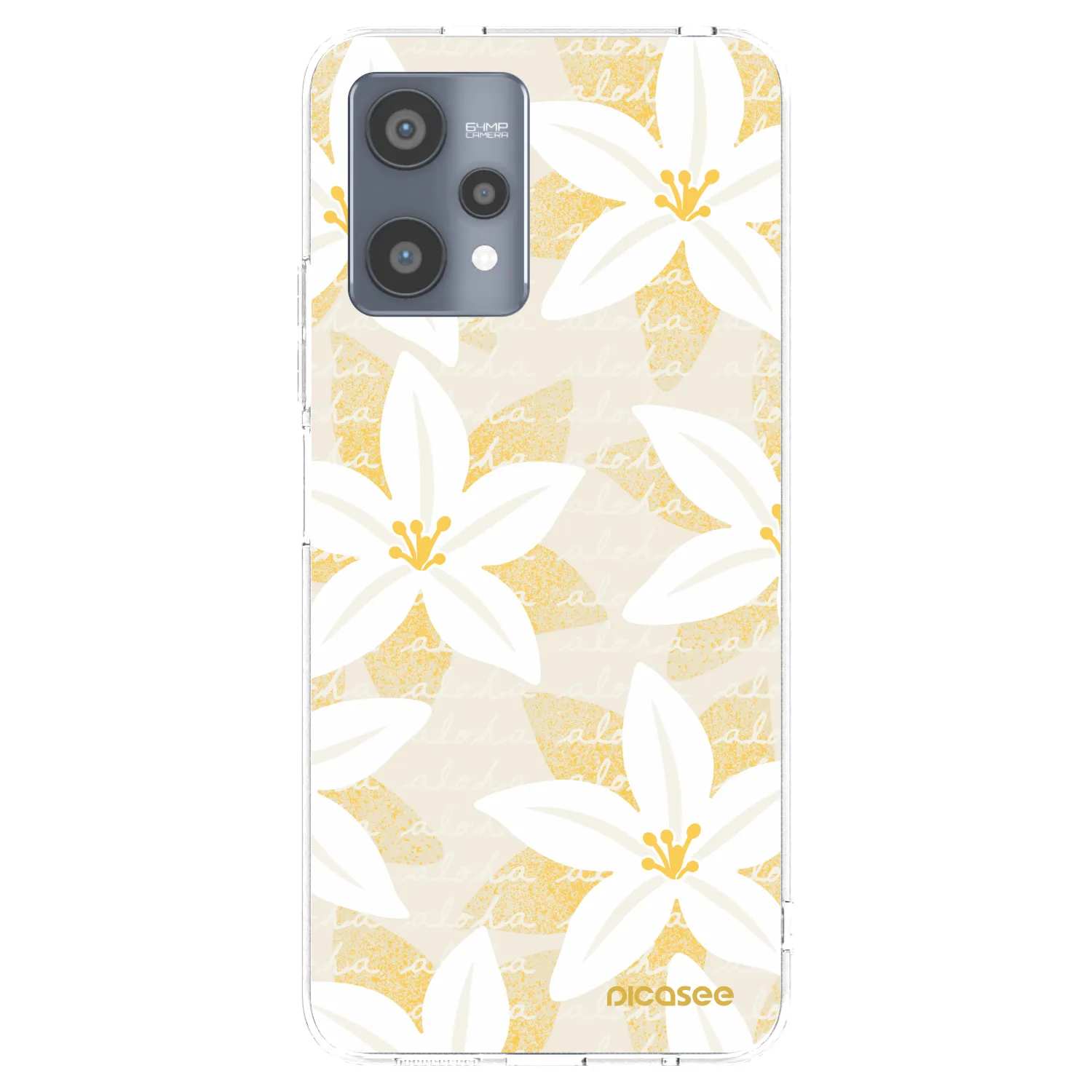 Picasee silikonski prozorni ovitek za Realme 9 Pro 5G - Island Leave