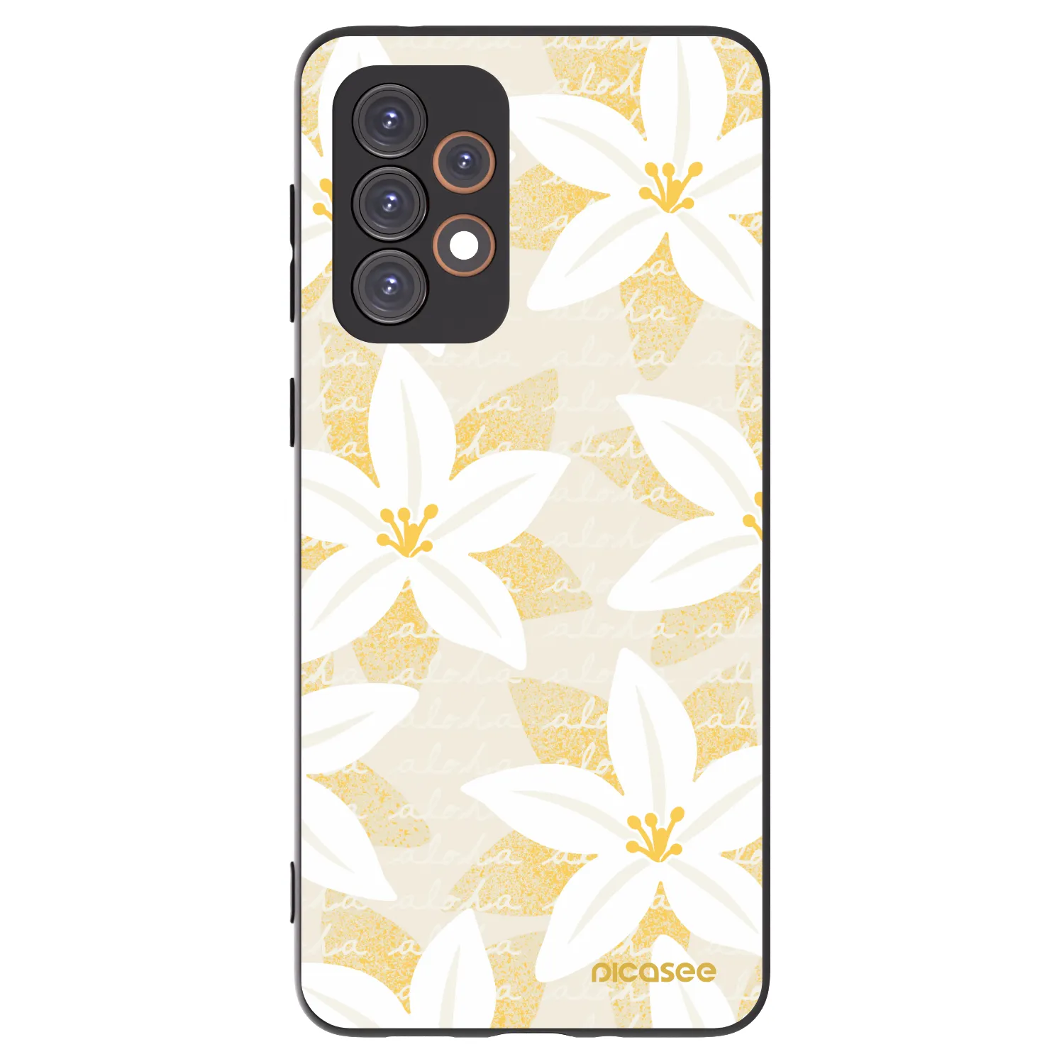 Picasee silikonski črni ovitek za Samsung Galaxy A33 5G A336 - Island Leave