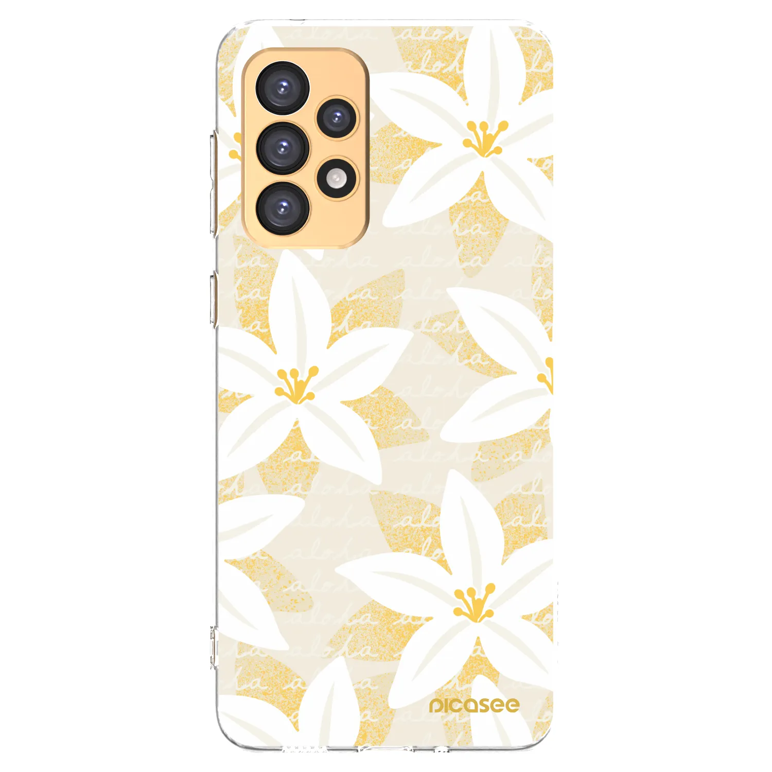 Picasee silikonski prozorni ovitek za Samsung Galaxy A33 5G A336 - Island Leave