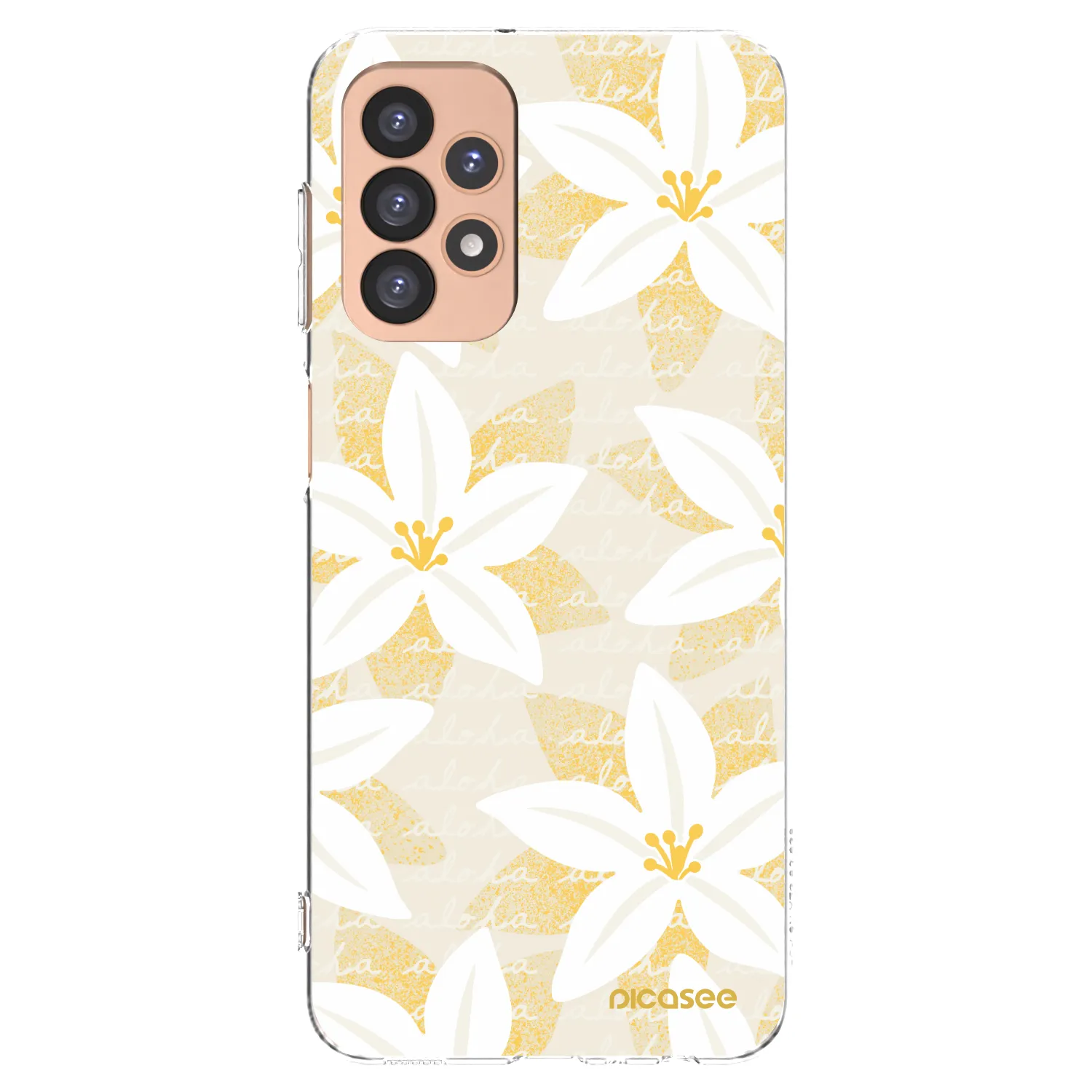 Picasee silikonski prozorni ovitek za Samsung Galaxy A23 A236B 5G - Island Leave