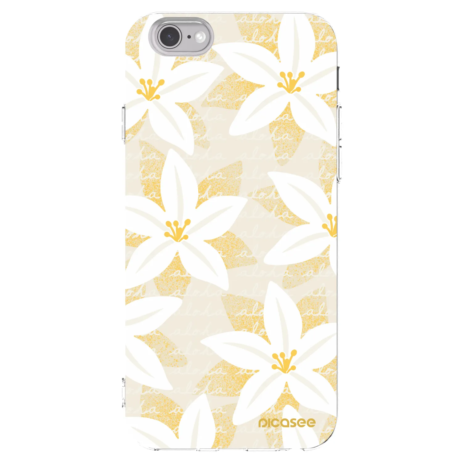 Picasee silikonski prozorni ovitek za Apple iPhone 6/6S - Island Leave