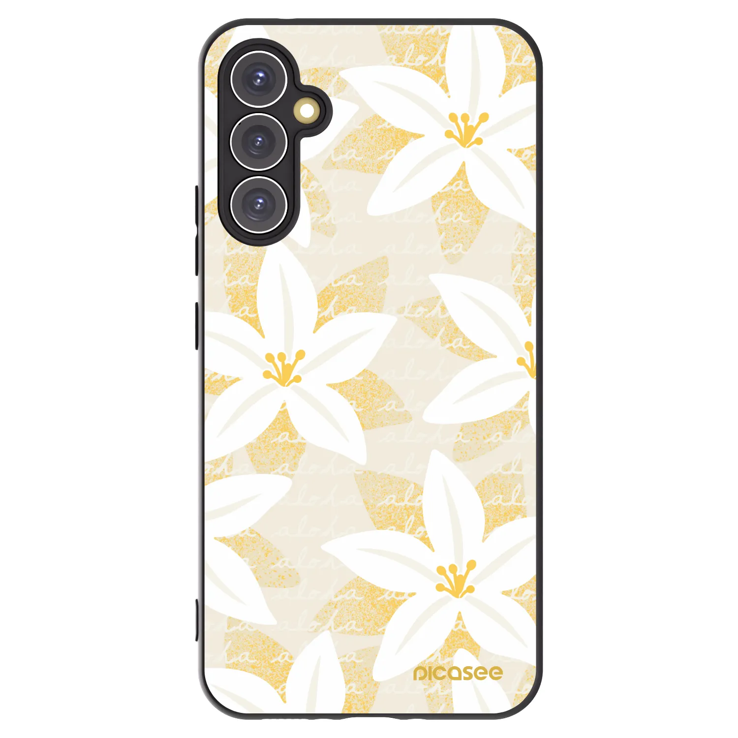 Picasee silikonski črni ovitek za Samsung Galaxy A34 5G A346B - Island Leave
