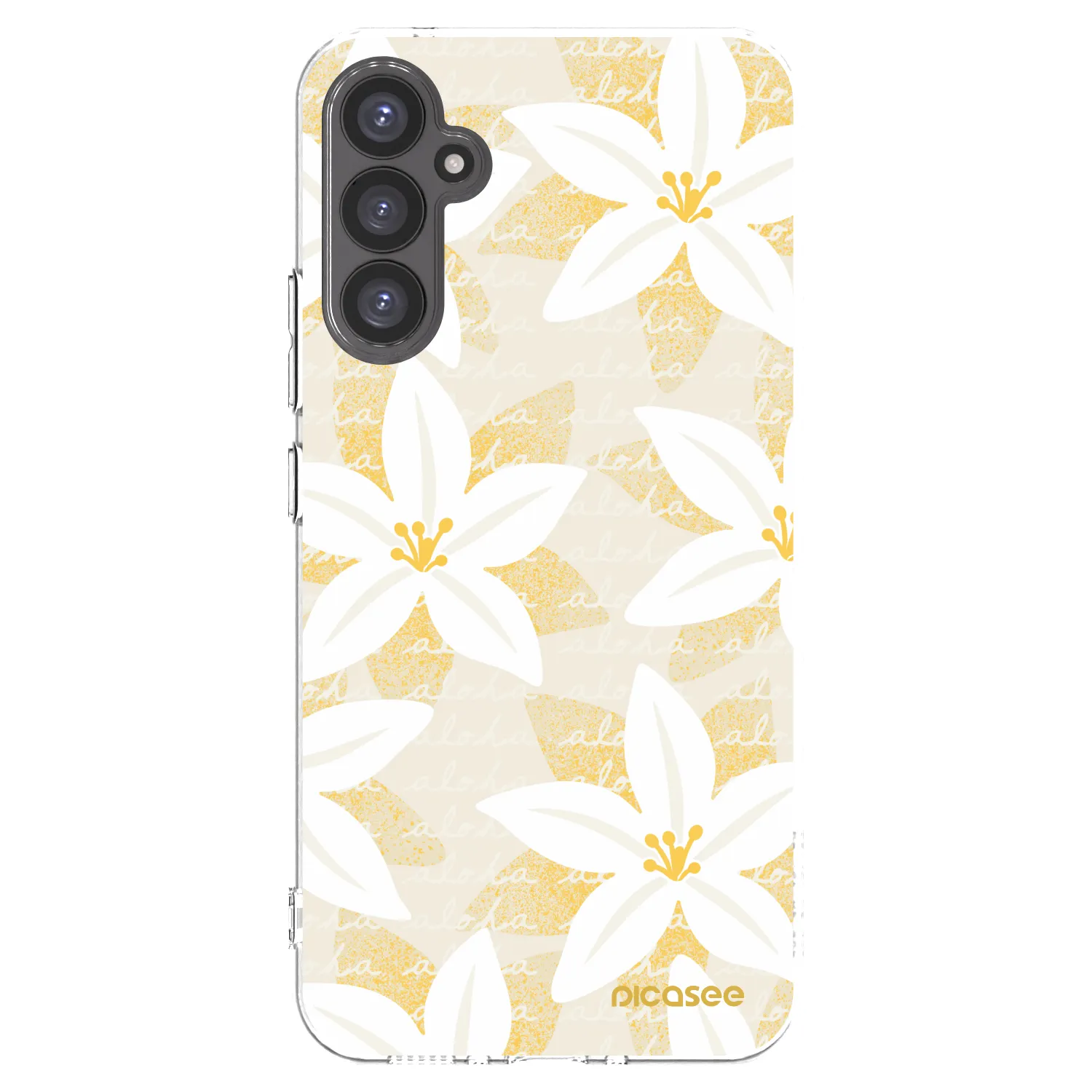 Picasee silikonski prozorni ovitek za Samsung Galaxy A34 5G A346B - Island Leave