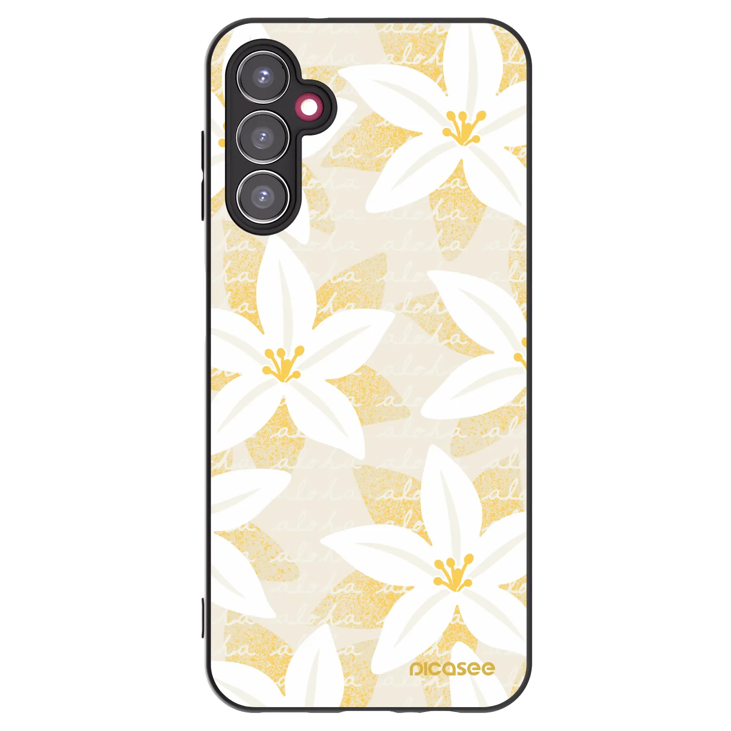 Picasee silikonski črni ovitek za Samsung Galaxy A14 4G A145R - Island Leave