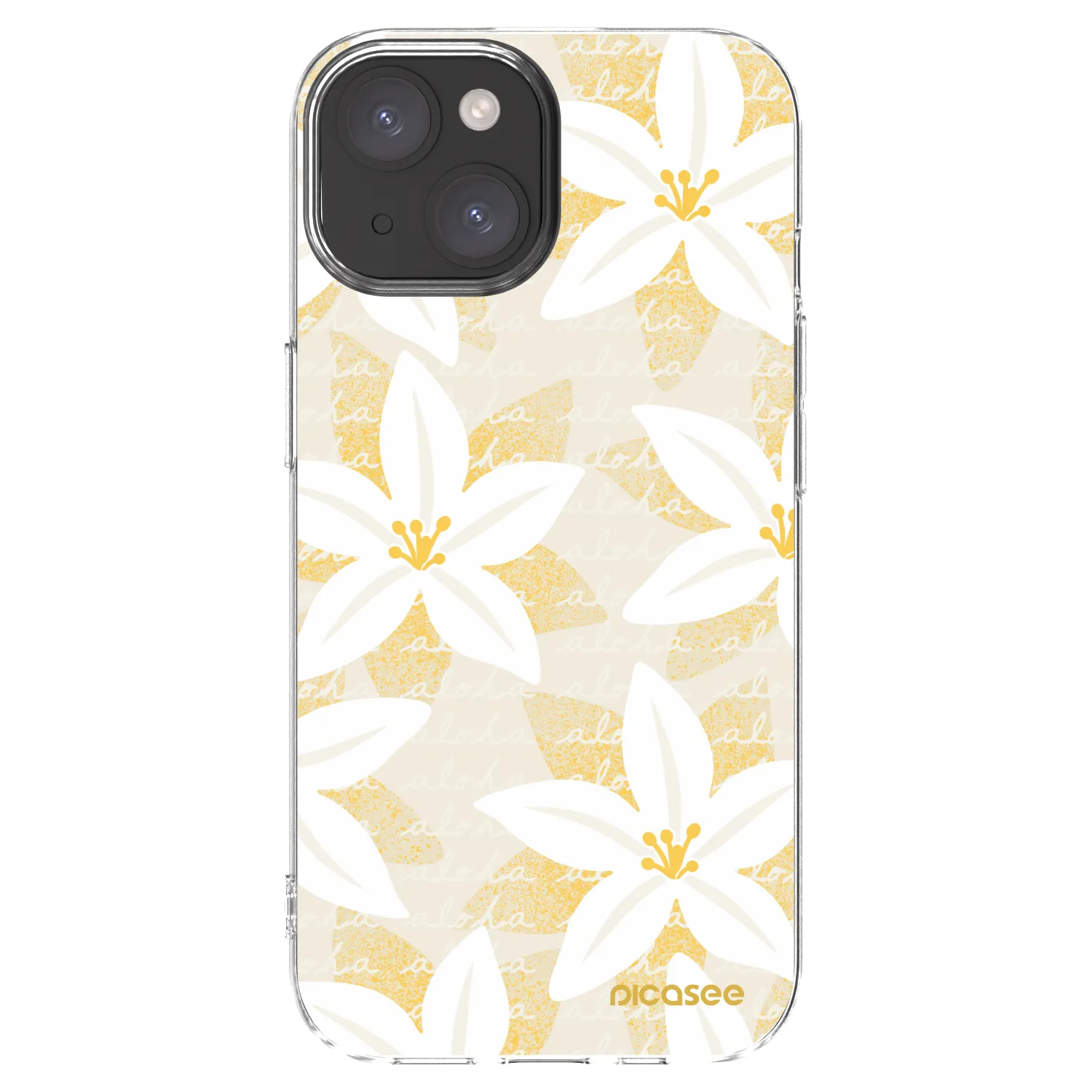 Picasee silikonski prozorni ovitek za Apple iPhone 15 - Island Leave