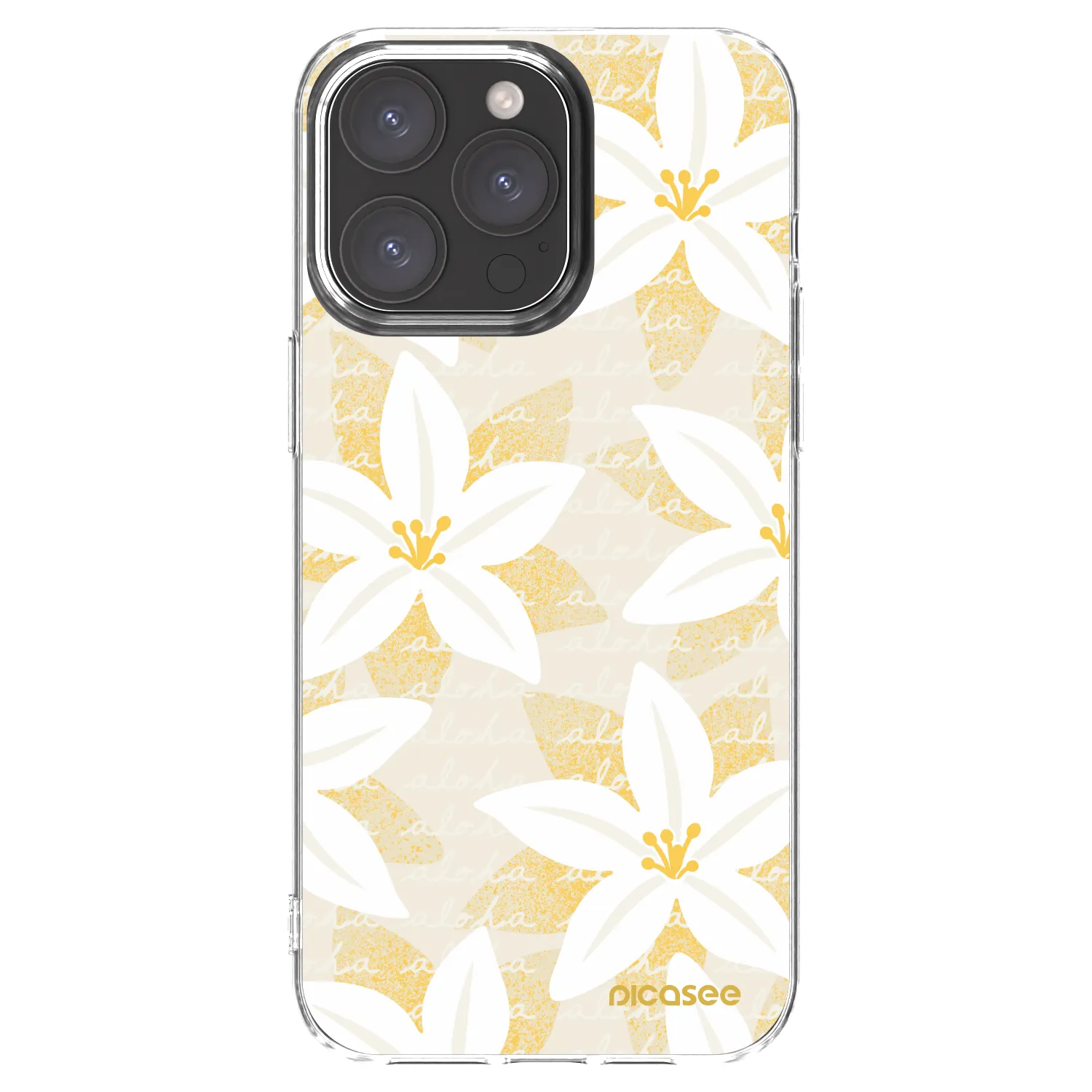 Picasee silikonski prozorni ovitek za Apple iPhone 15 Pro Max - Island Leave