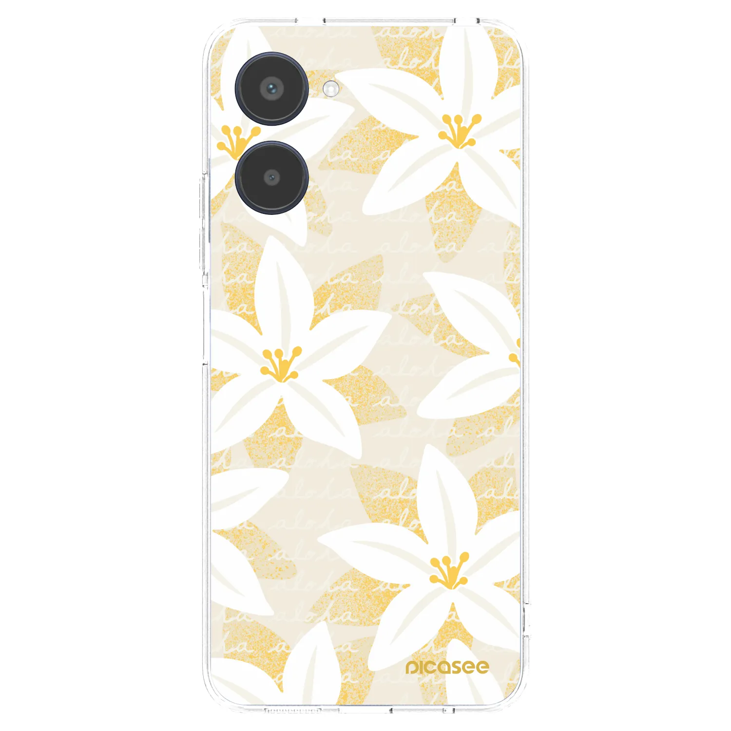 Picasee silikonski prozorni ovitek za Realme 10 4G - Island Leave