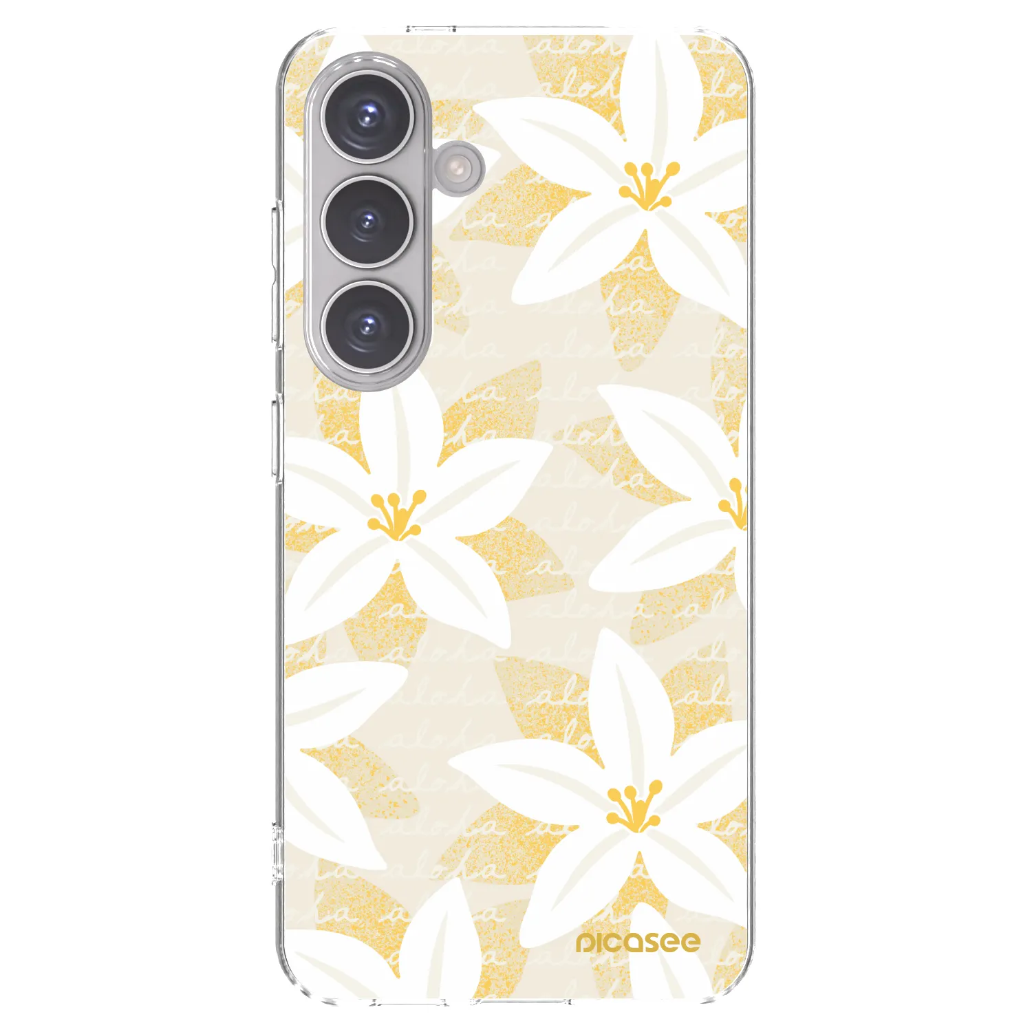 Picasee silikonski prozorni ovitek za Samsung Galaxy S24 S921B 5G - Island Leave
